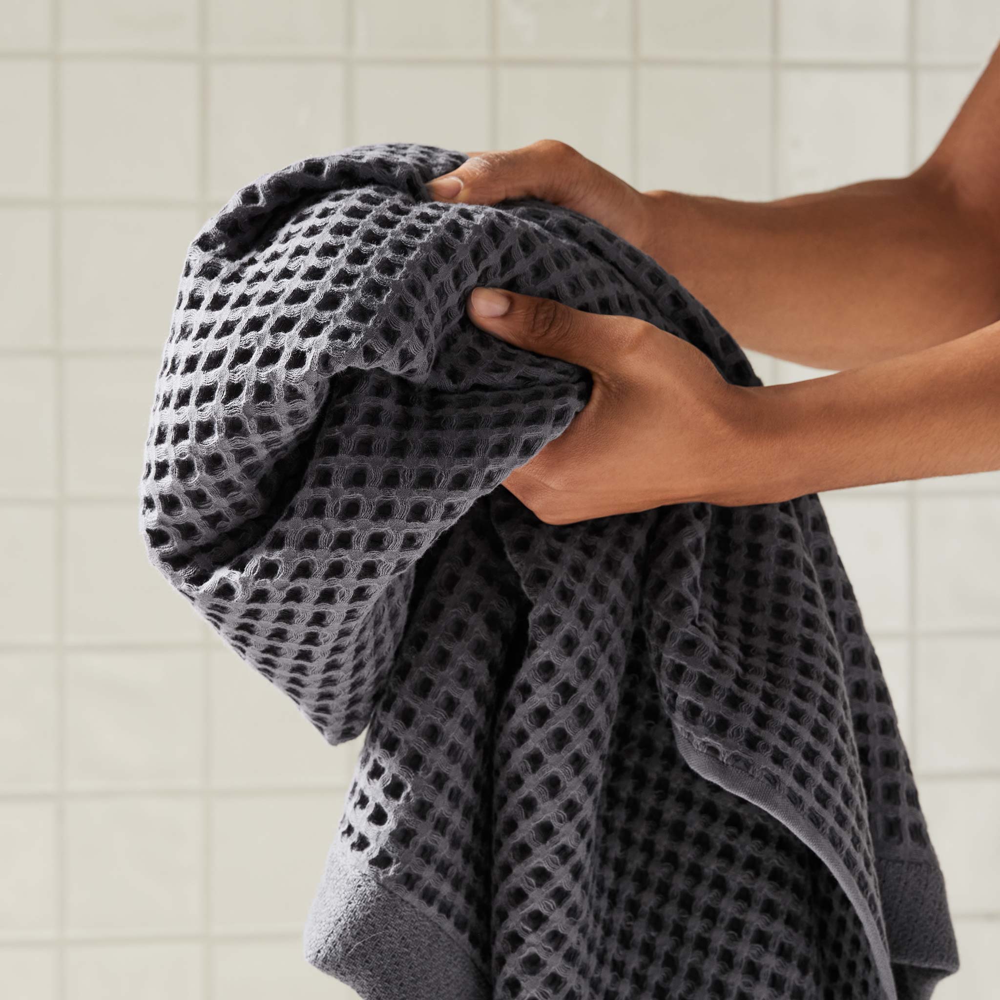 Dreamweave Waffle Bath Towels Set of 2 R0