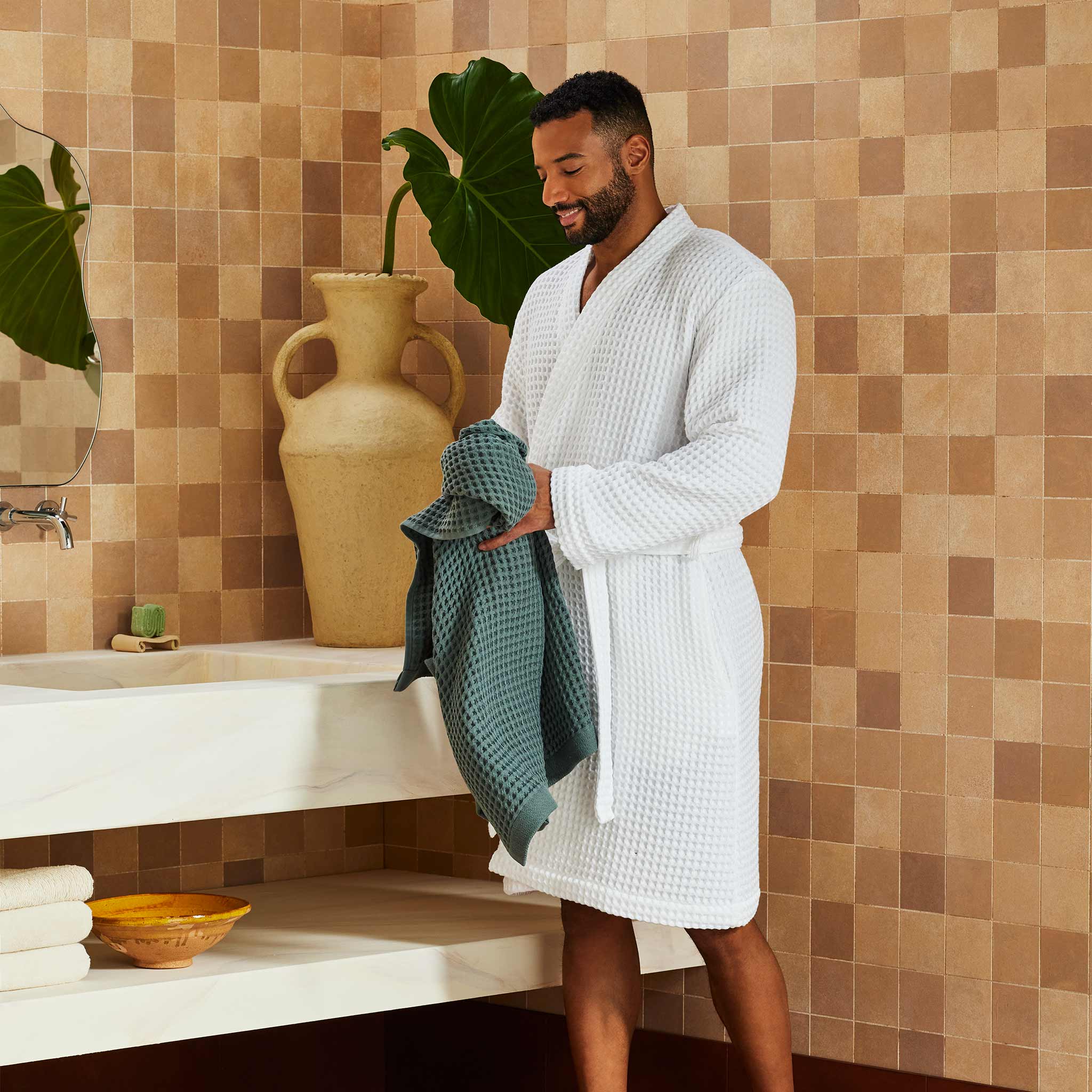 Dreamweave Waffle Robe M3