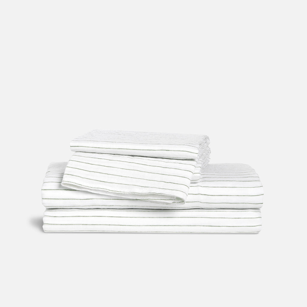 Washed European Linen Core Sheet Set K2