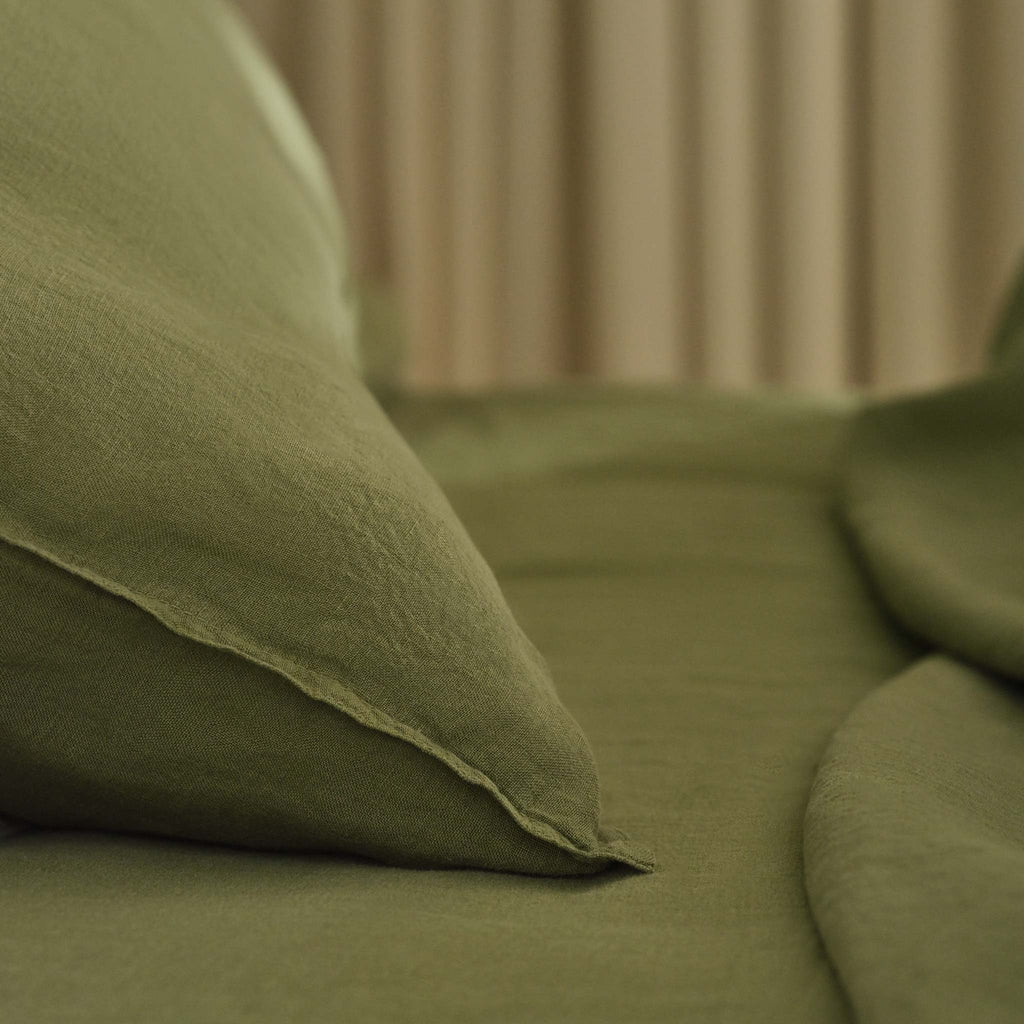 Washed European Linen Duvet Set T2