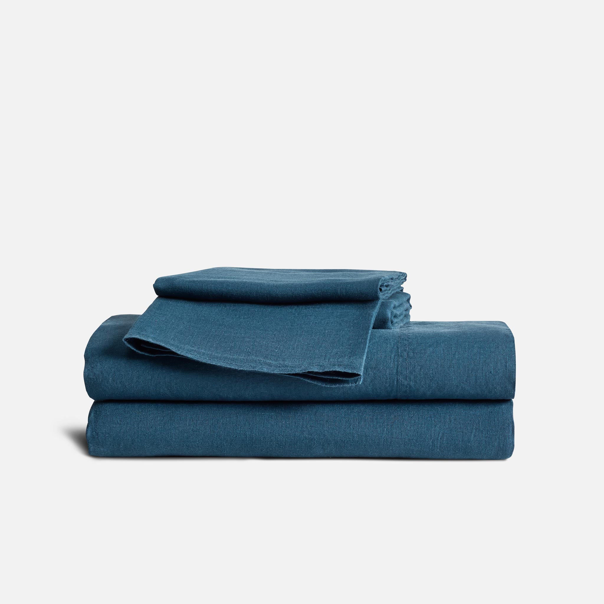 Washed European Linen Core Sheet Set K2