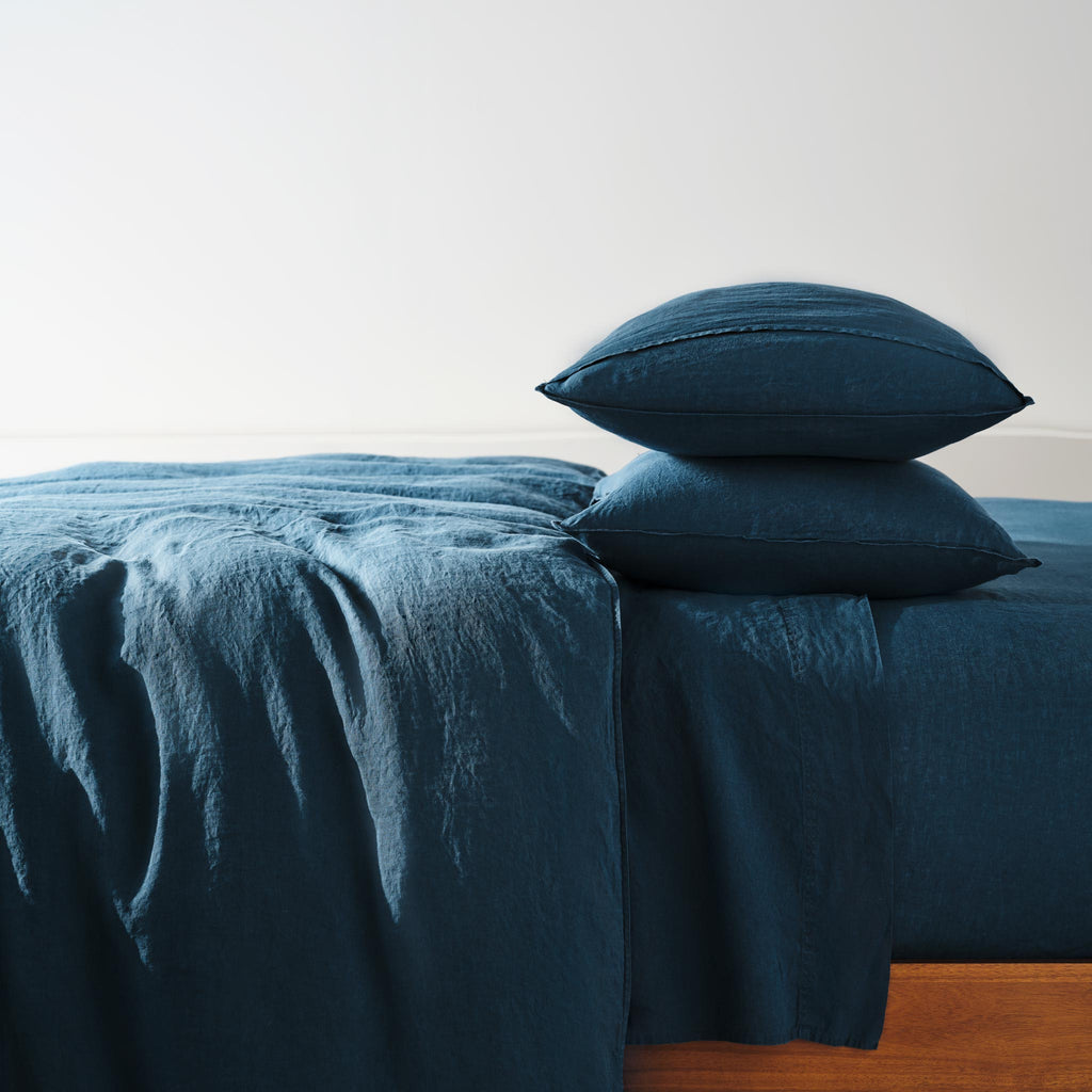 Washed European Linen Duvet Set T2