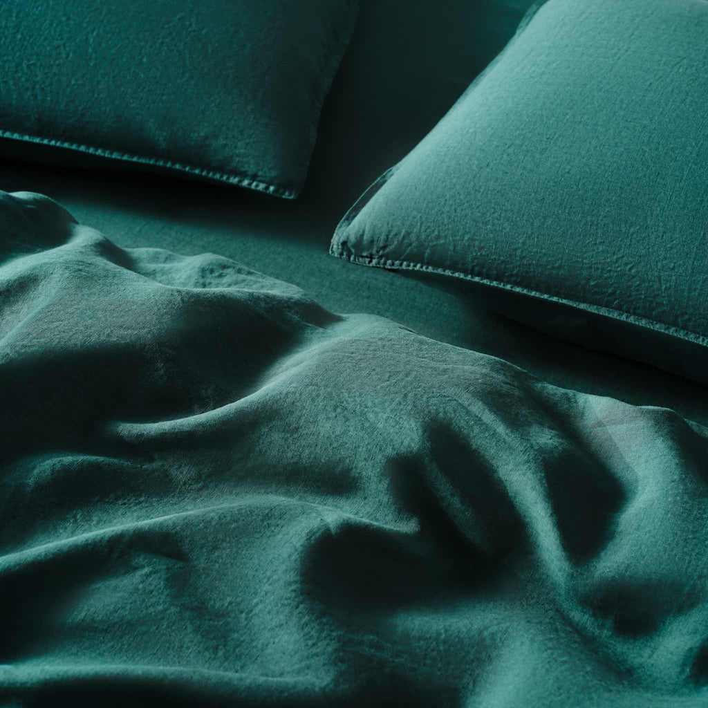 Washed European Linen Duvet Set T2