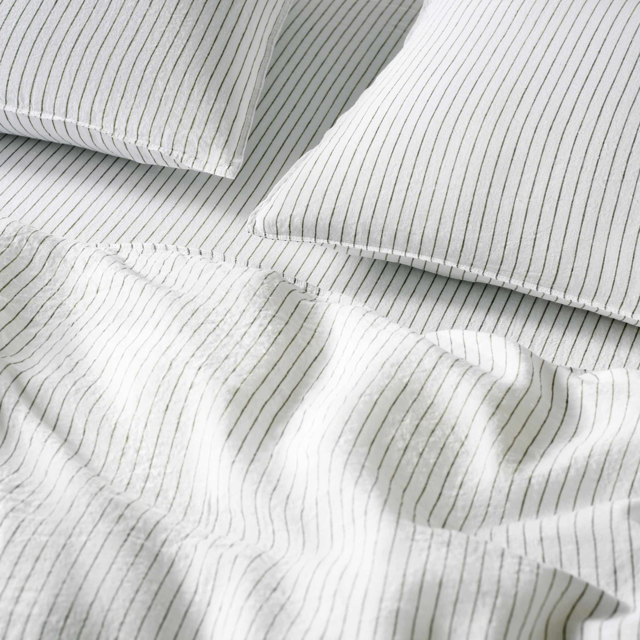 Washed European Linen Core Sheet Set K2