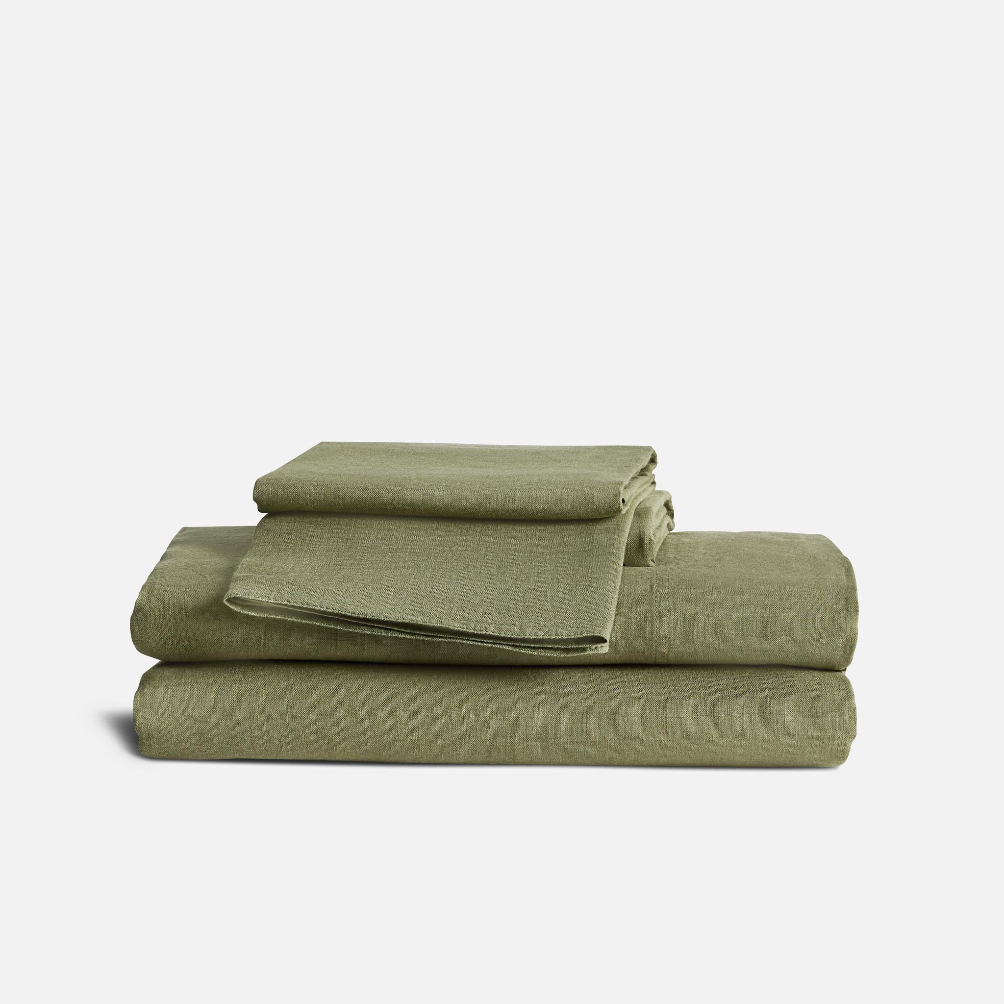 Washed European Linen Core Sheet Set K2