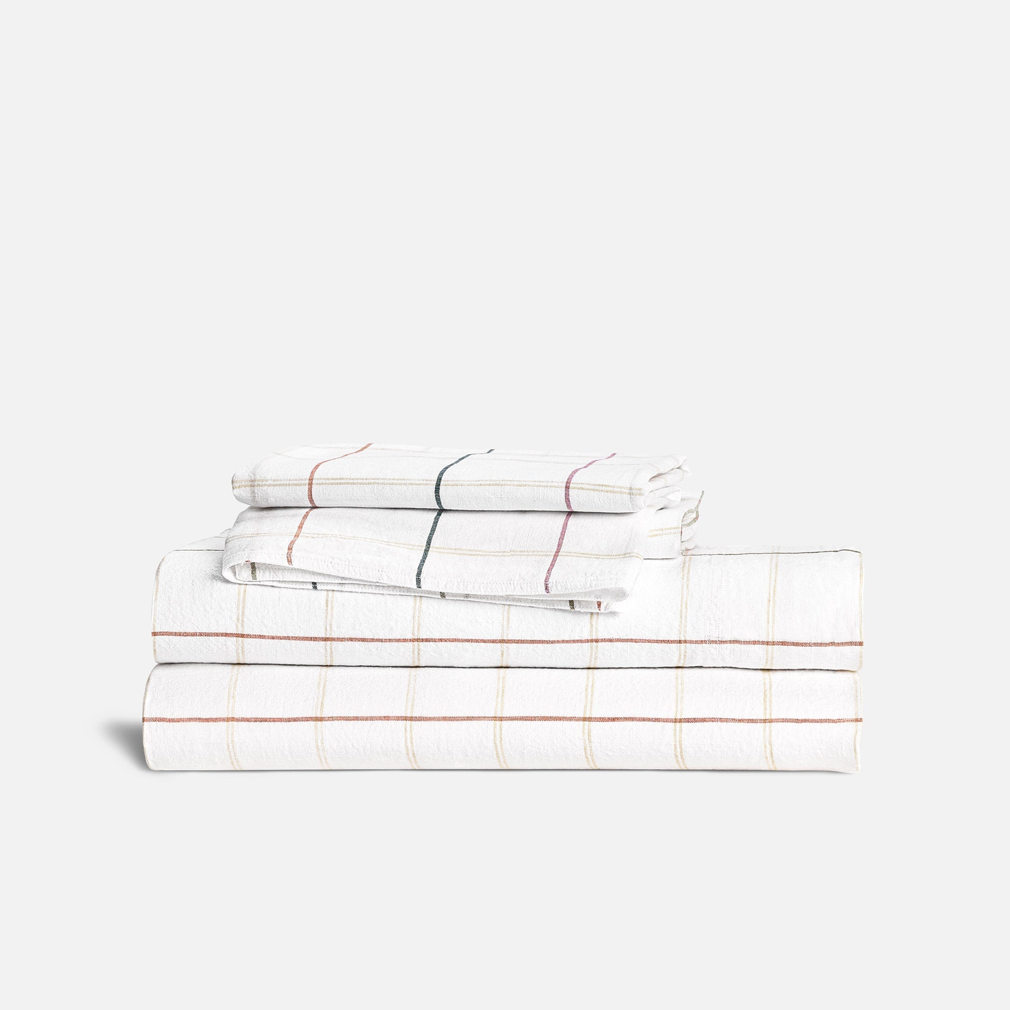 Washed European Linen Core Sheet Set K2