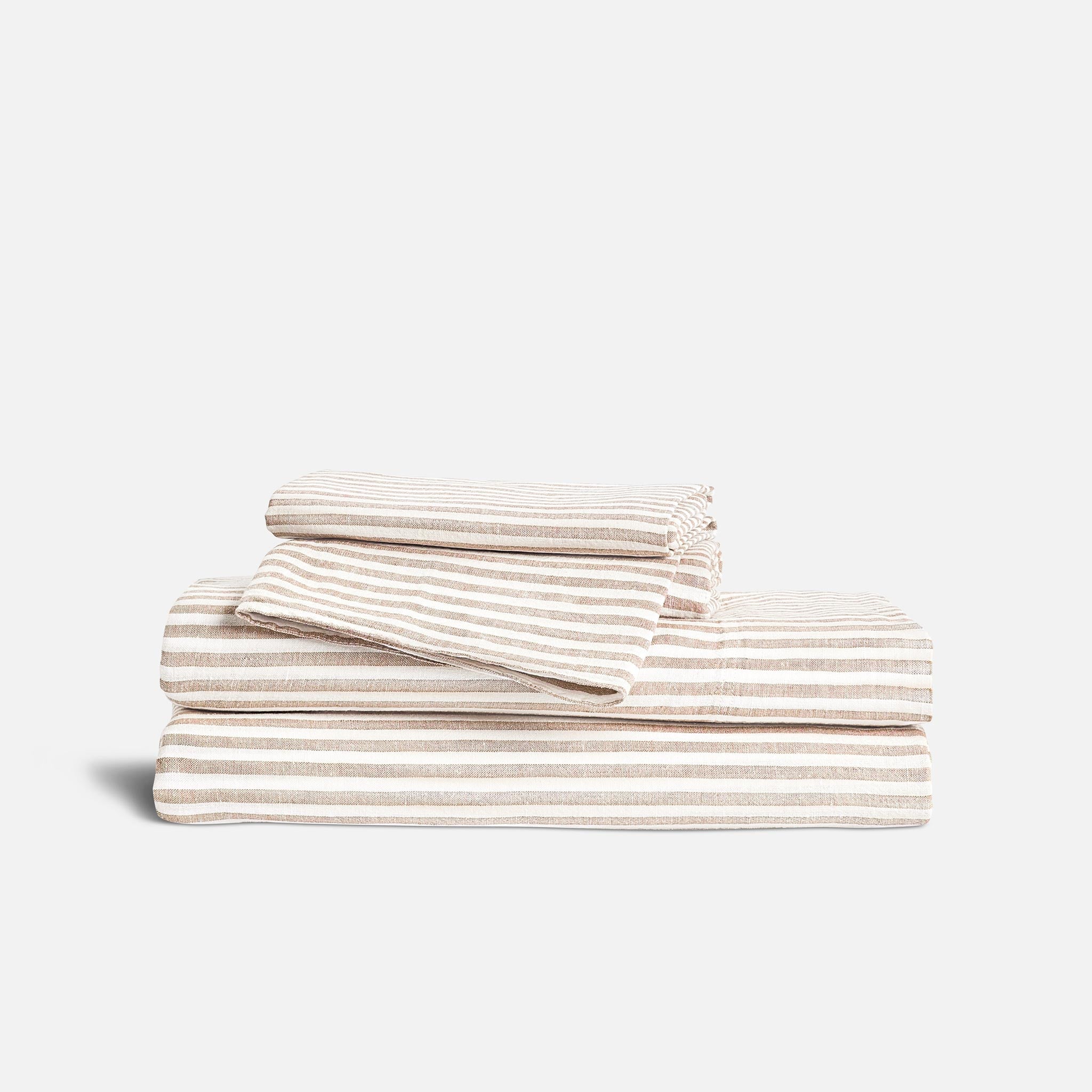 Washed European Linen Core Sheet Set K2