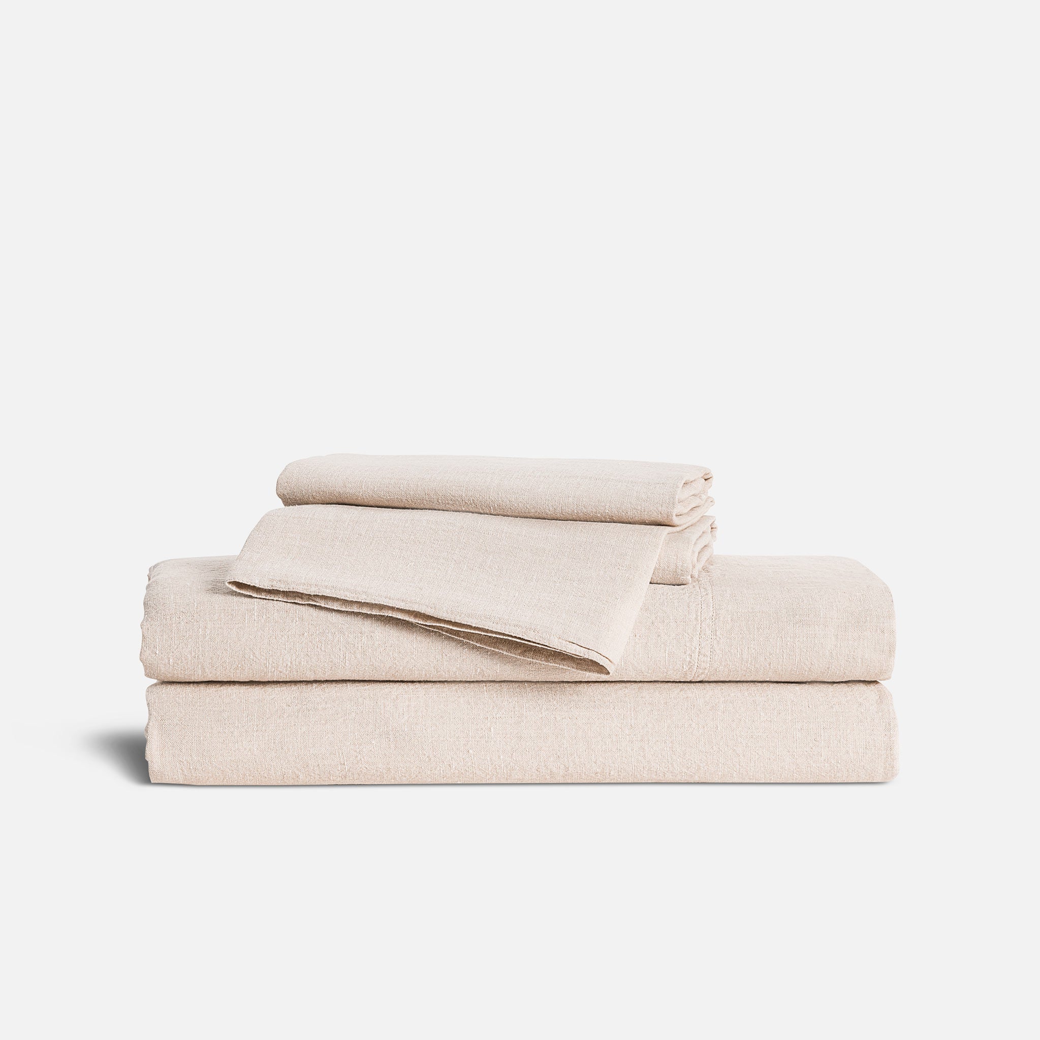 Washed European Linen Core Sheet Set K2
