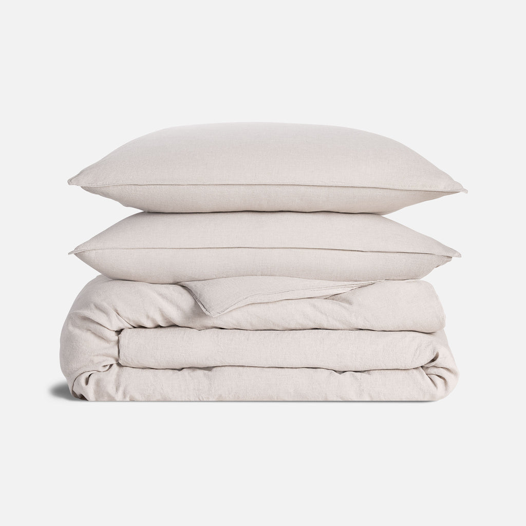 Washed European Linen Duvet Set T2