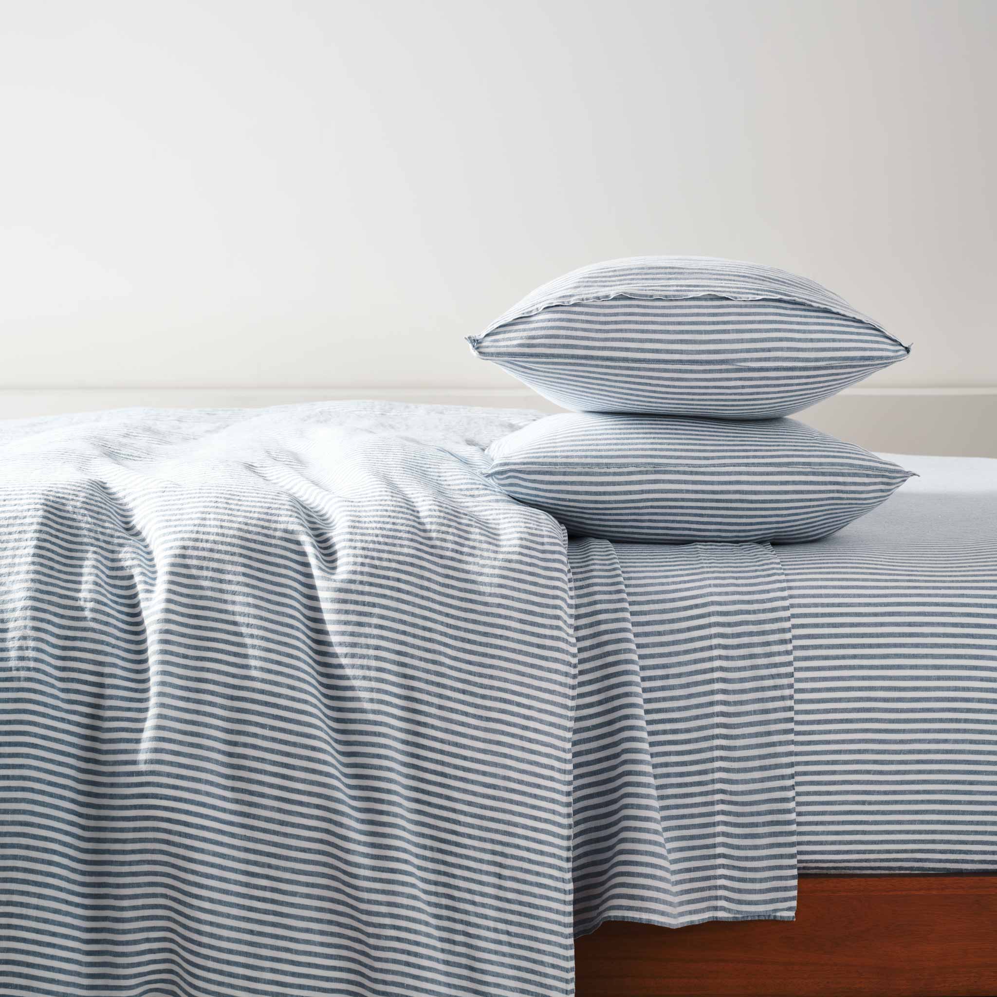 Washed European Linen Core Sheet Set K2