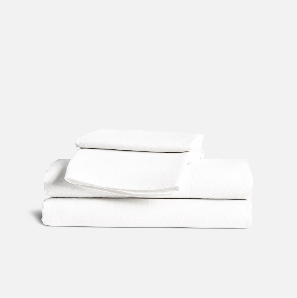 Washed European Linen Core Sheet Set K2