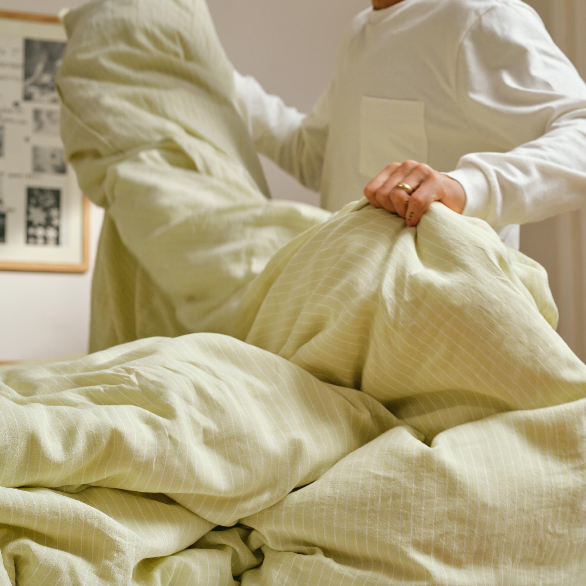 Washed European Linen Duvet Set T2