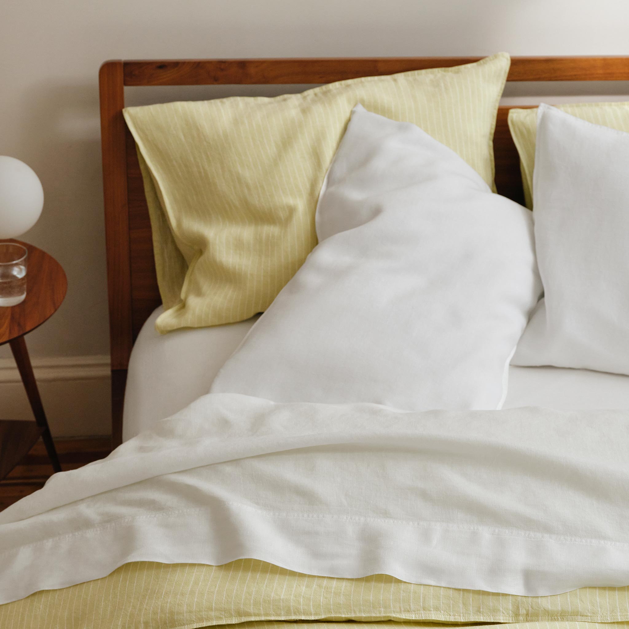 Washed European Linen Core Sheet Set K2