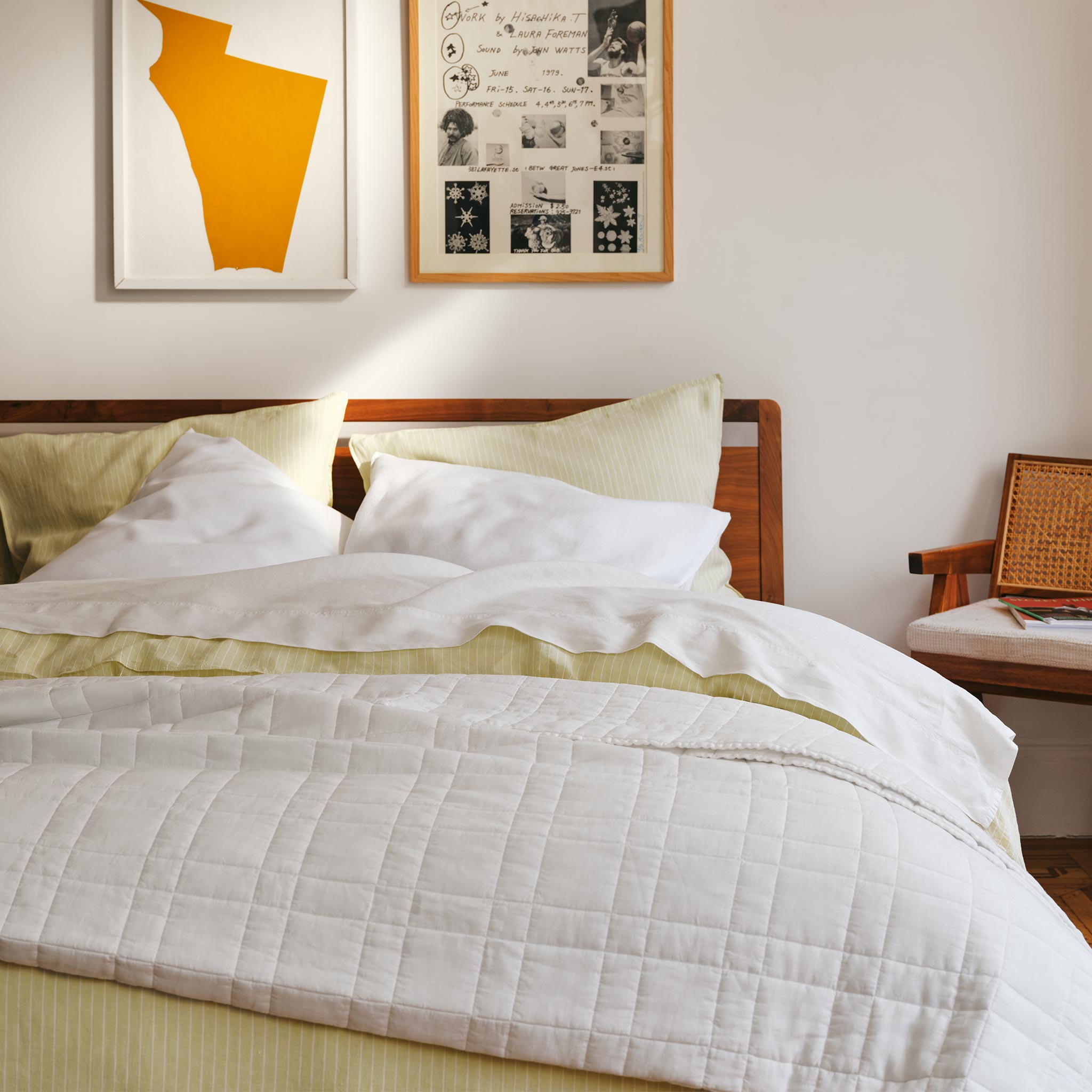 Washed European Linen Core Sheet Set K2