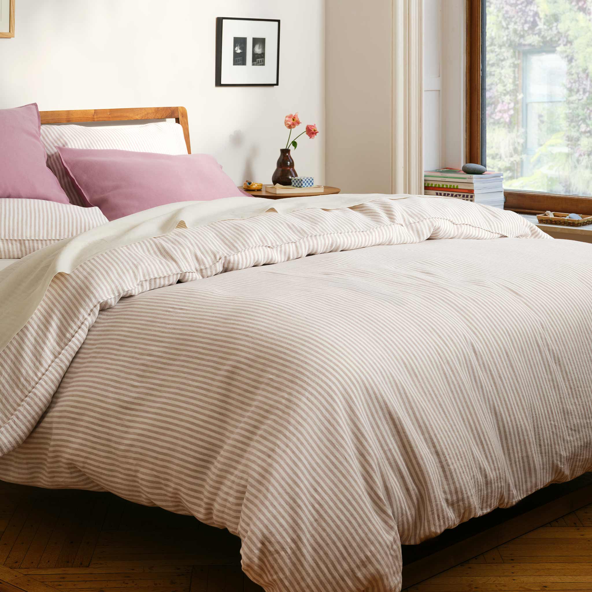 Washed European Linen Duvet Set T2