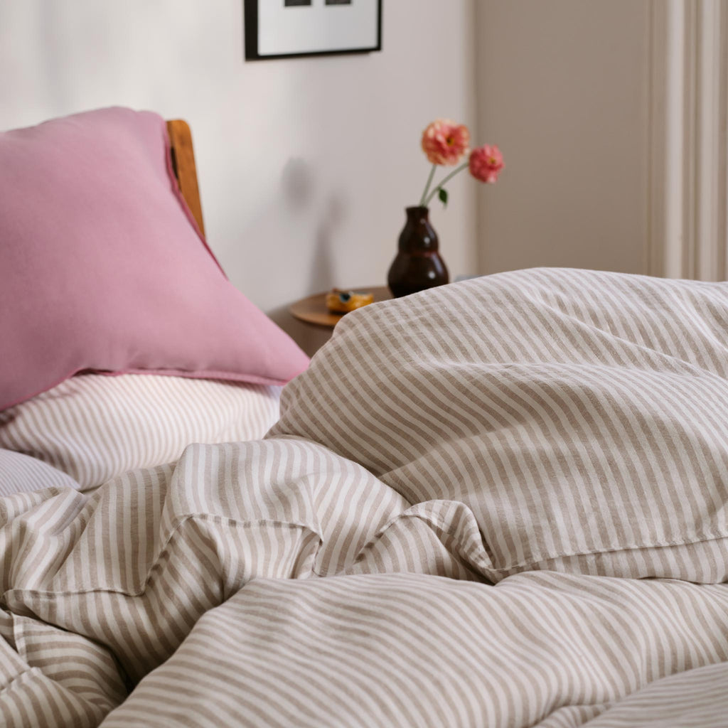 Washed European Linen Duvet Set T2