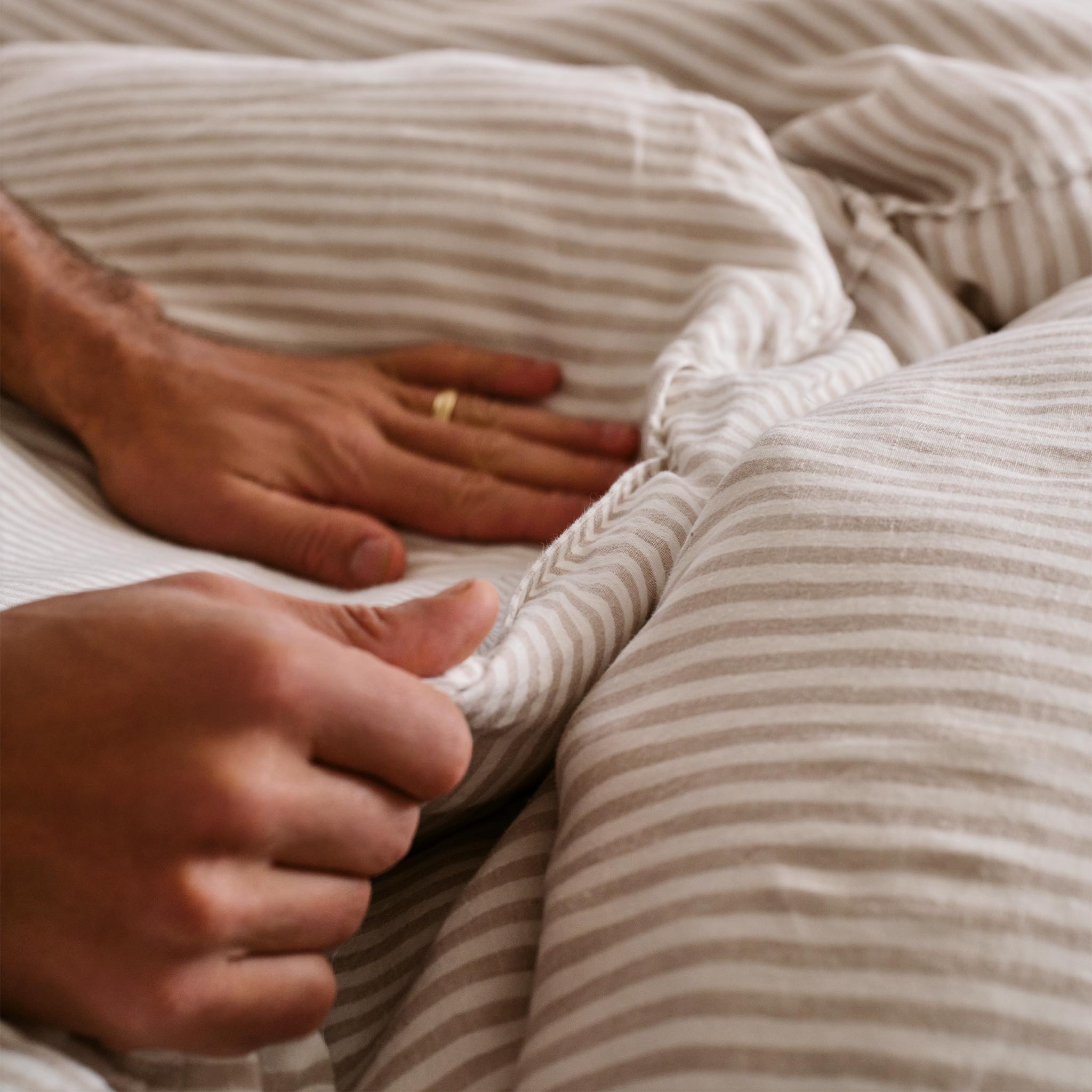Washed European Linen Core Sheet Set K2