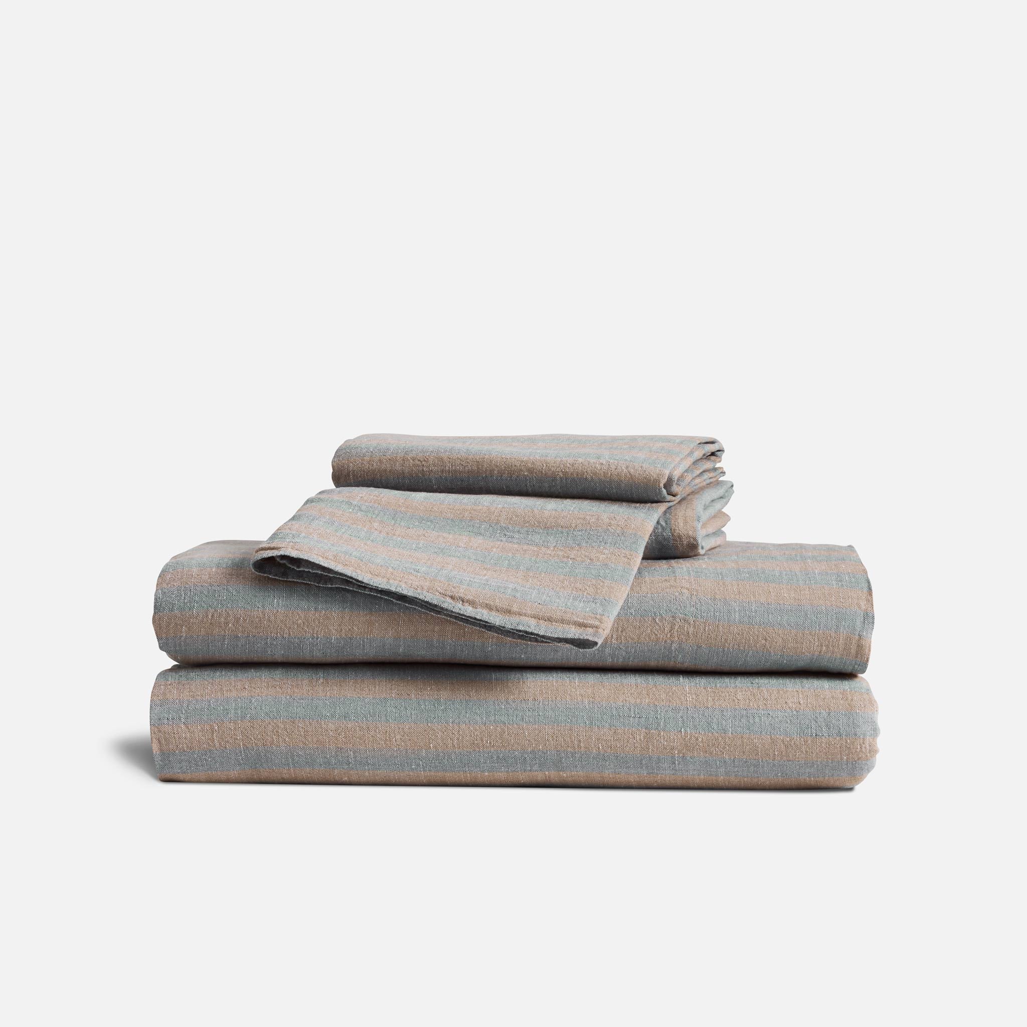 Washed European Linen Core Sheet Set K2