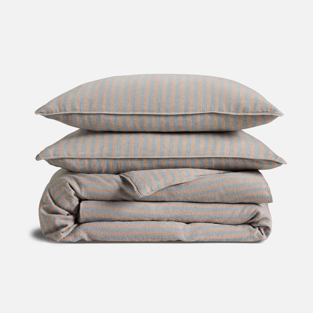 Washed European Linen Duvet Set T2