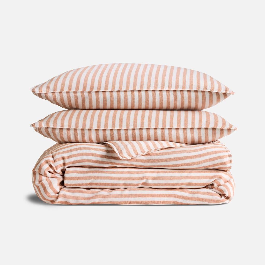 Washed European Linen Duvet Set T2
