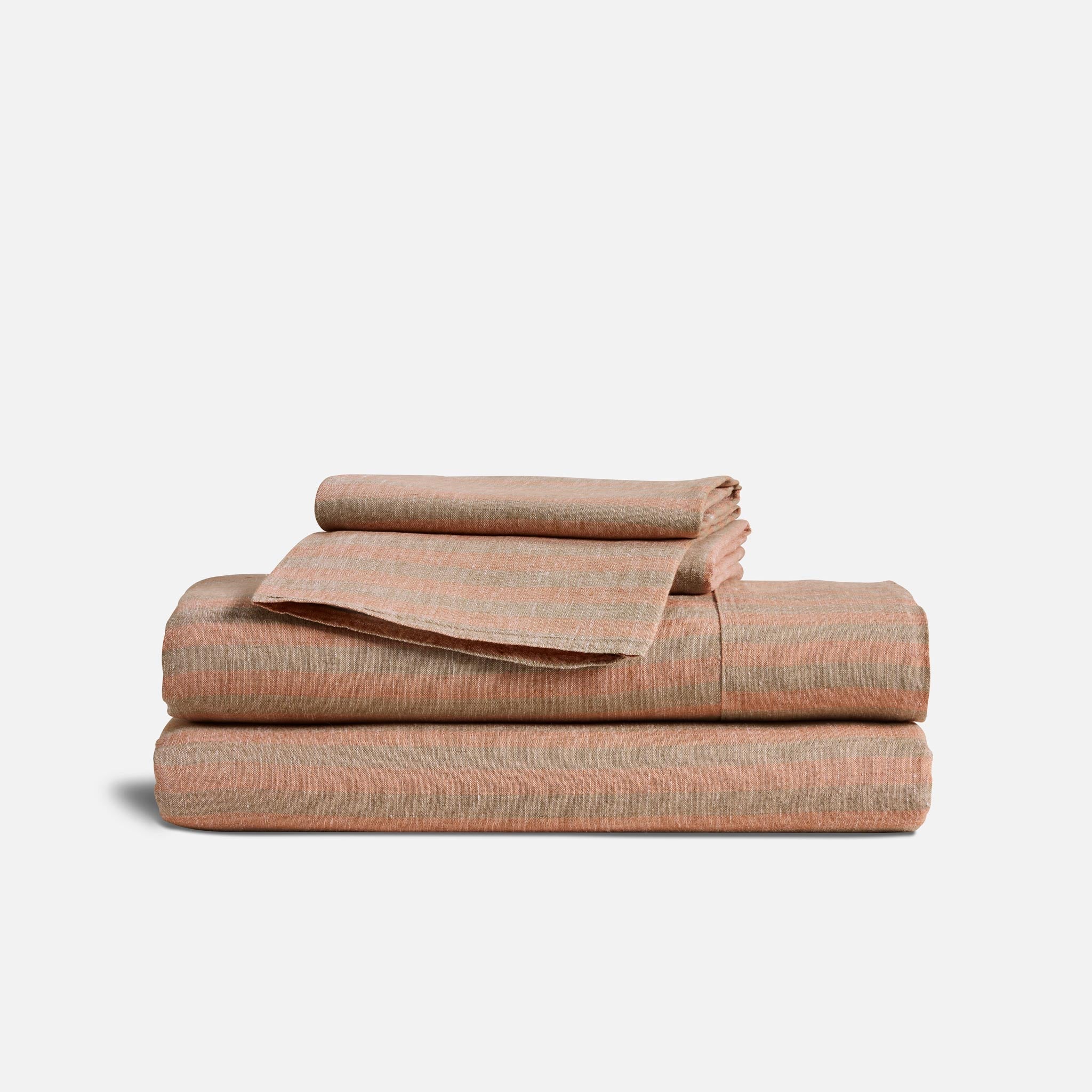 Washed European Linen Core Sheet Set K2