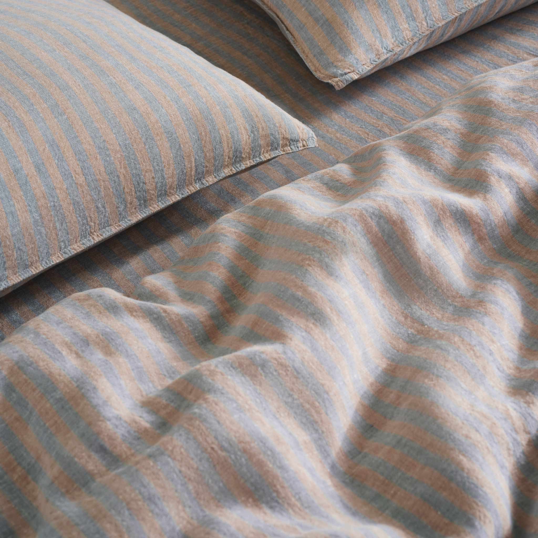 Washed European Linen Core Sheet Set K2