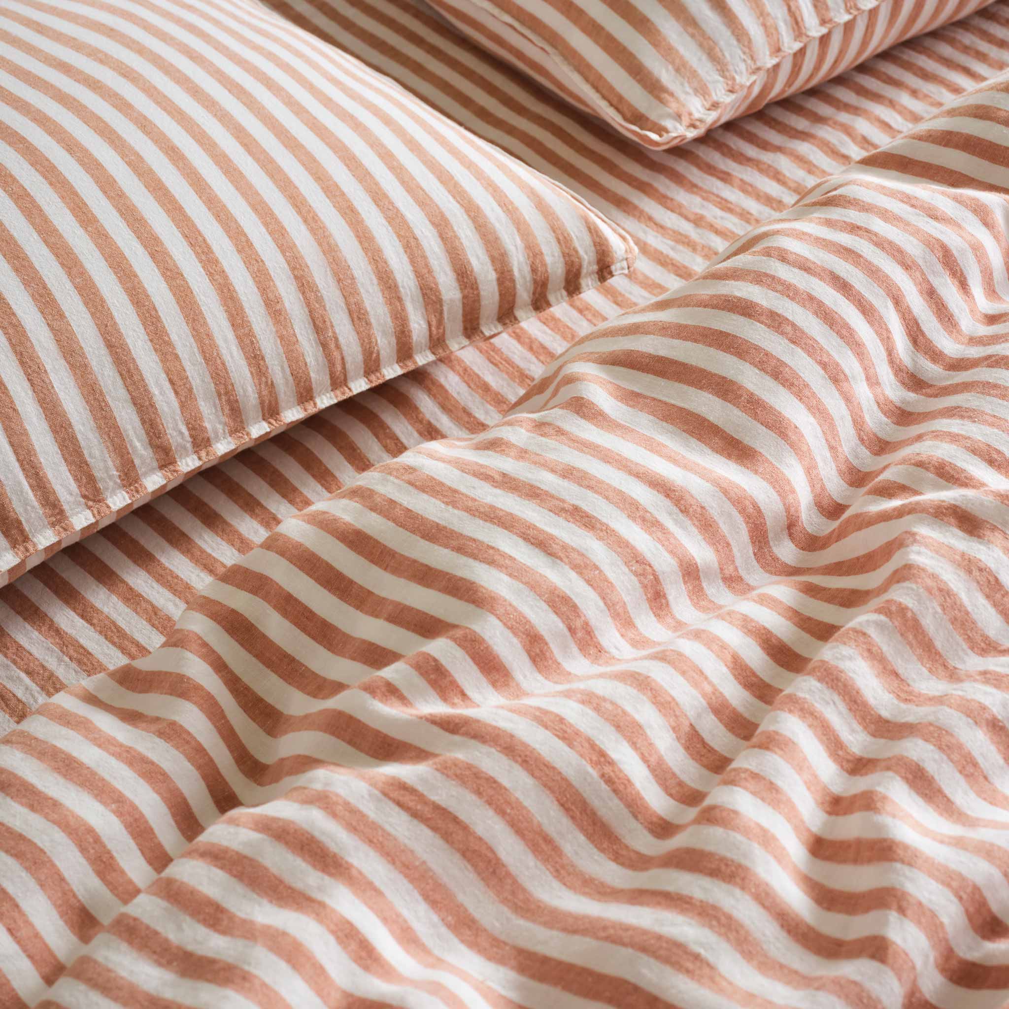 Washed European Linen Core Sheet Set K2