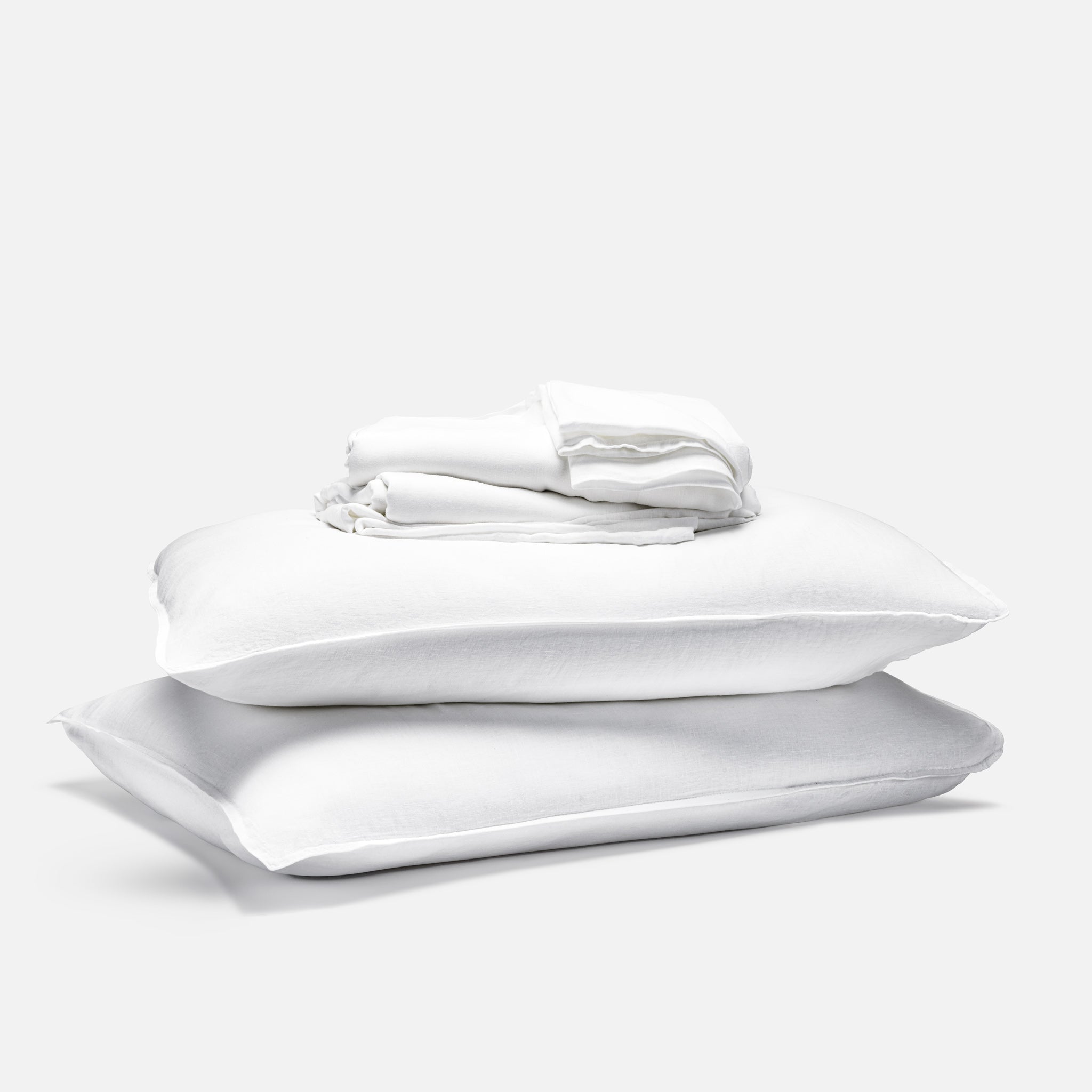 Washed European Linen Core Sheet Set K2