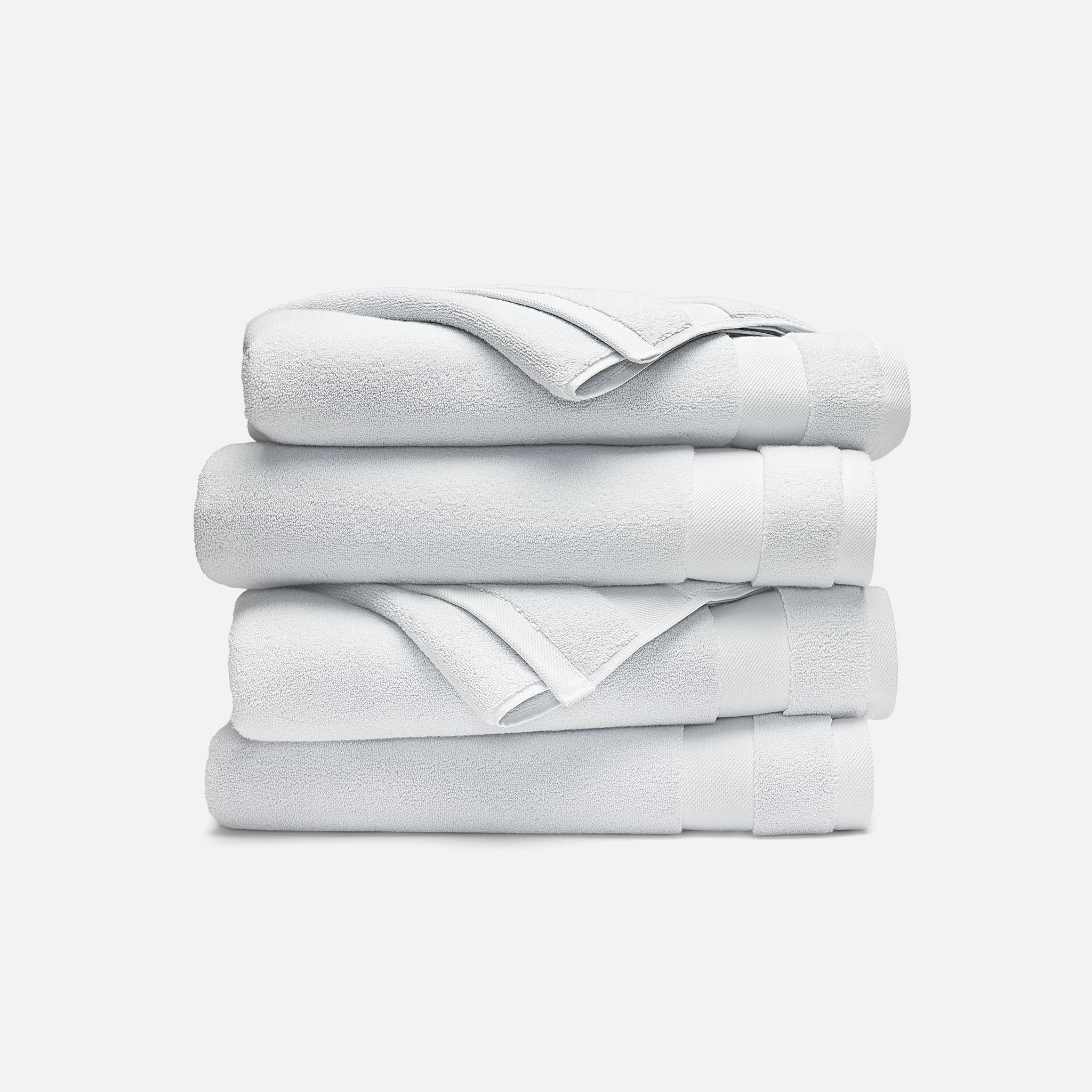 Super-Plush Set of 4 Bath Towel Bundle X7