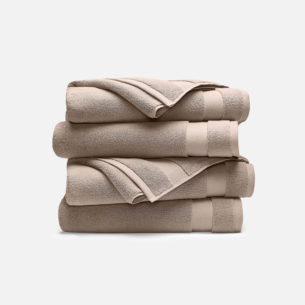 Super-Plush Set of 4 Bath Towel Bundle X7