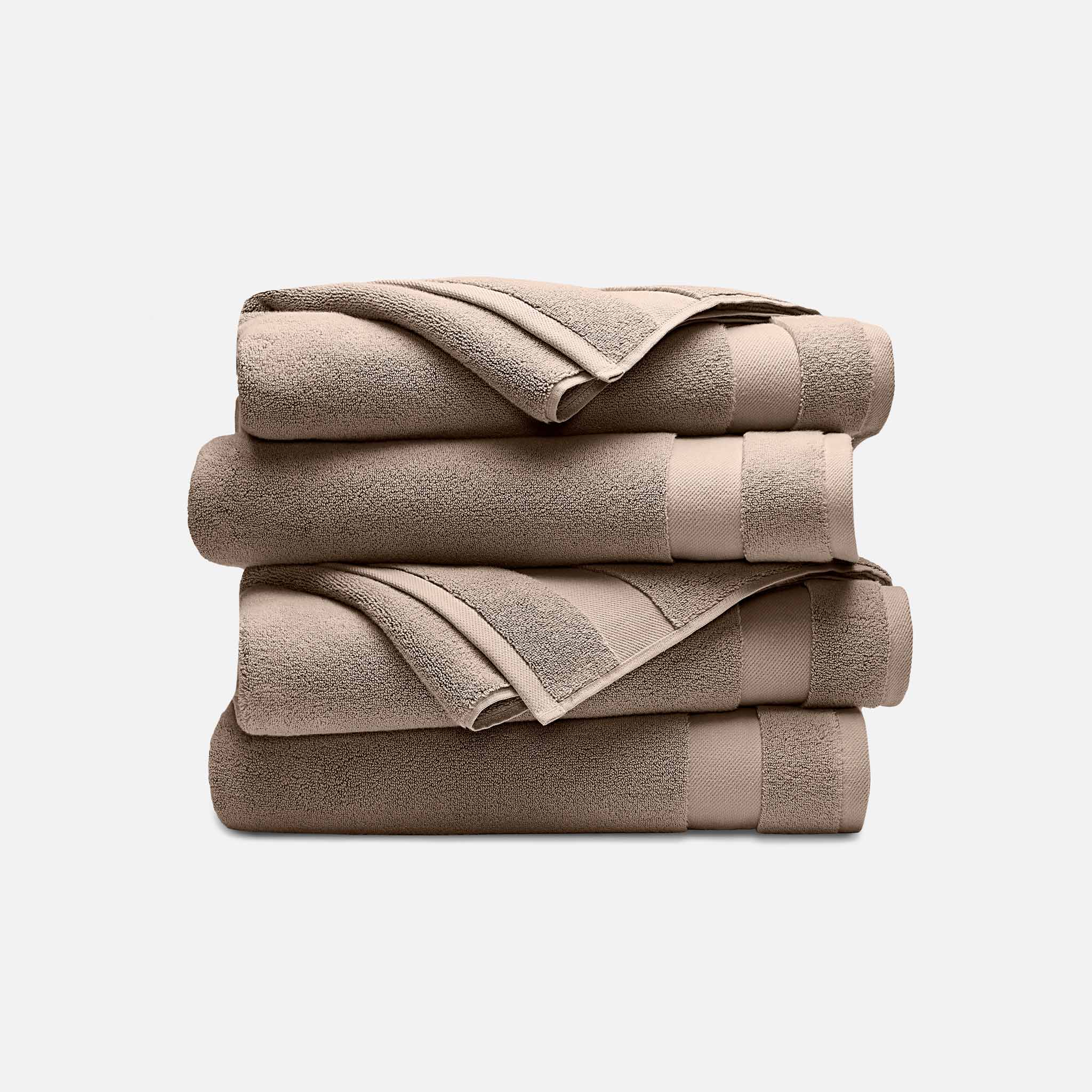 Super-Plush Set of 4 Bath Towel Bundle U9