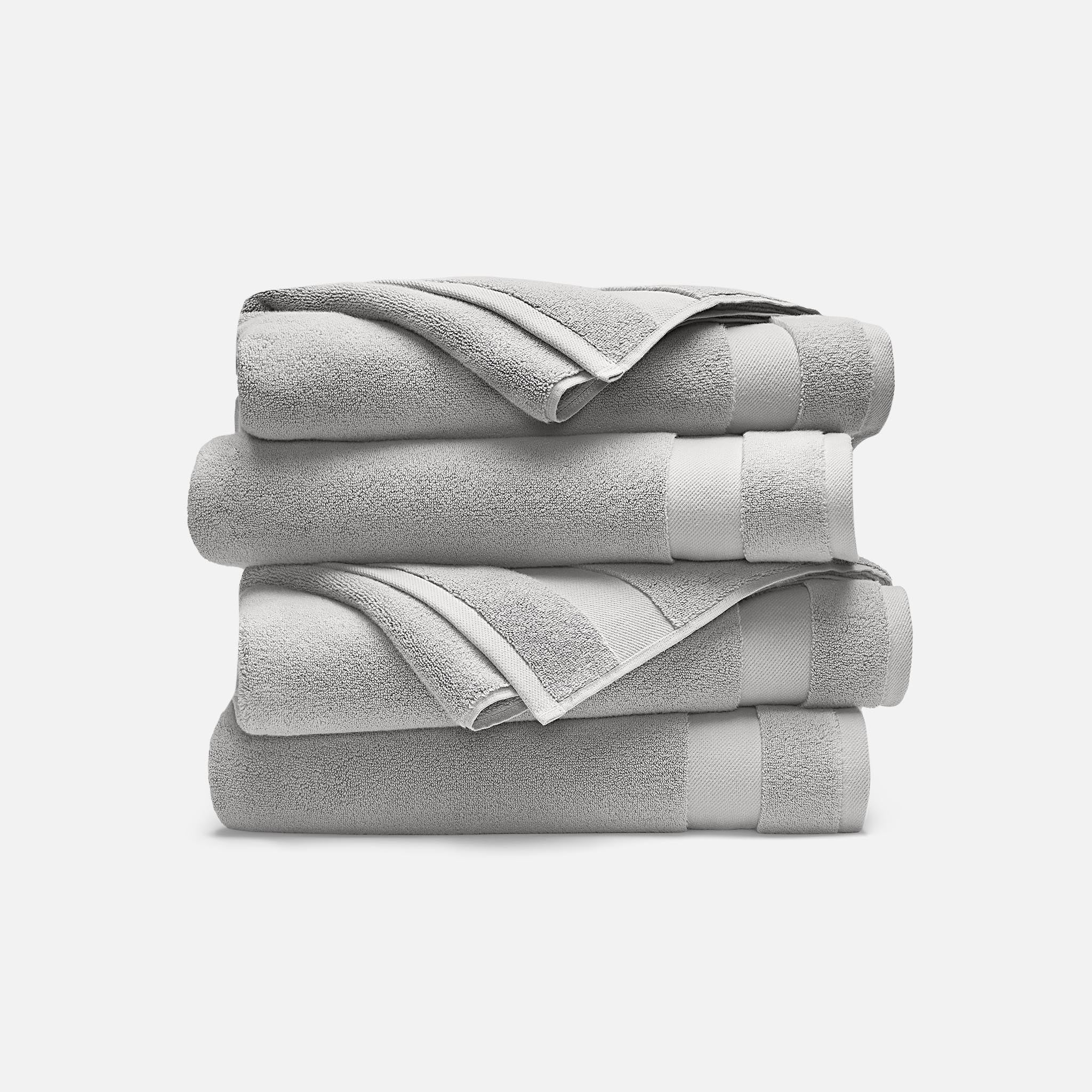 Super-Plush Set of 4 Bath Towel Bundle X7