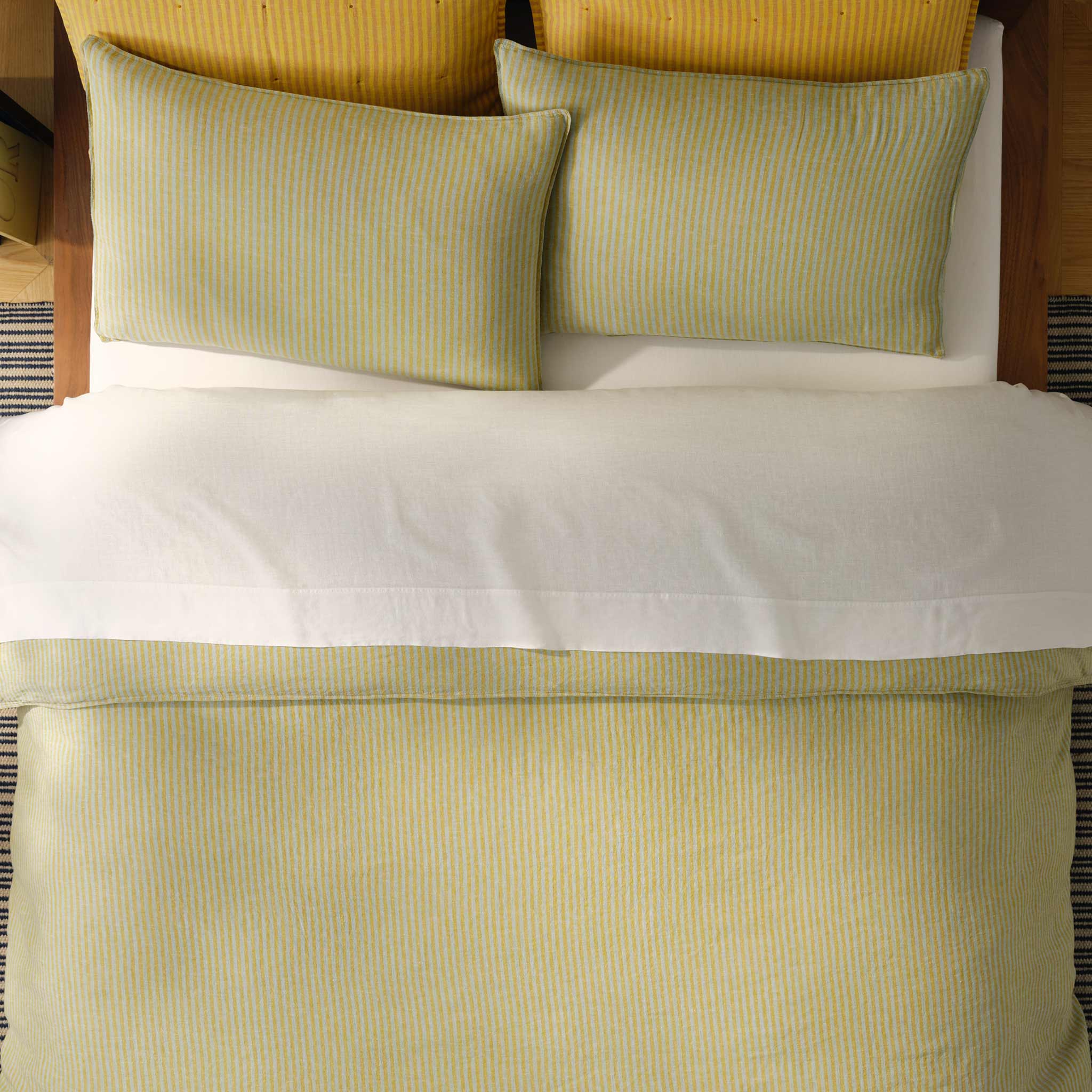 Washed European Linen Core Sheet Set K2