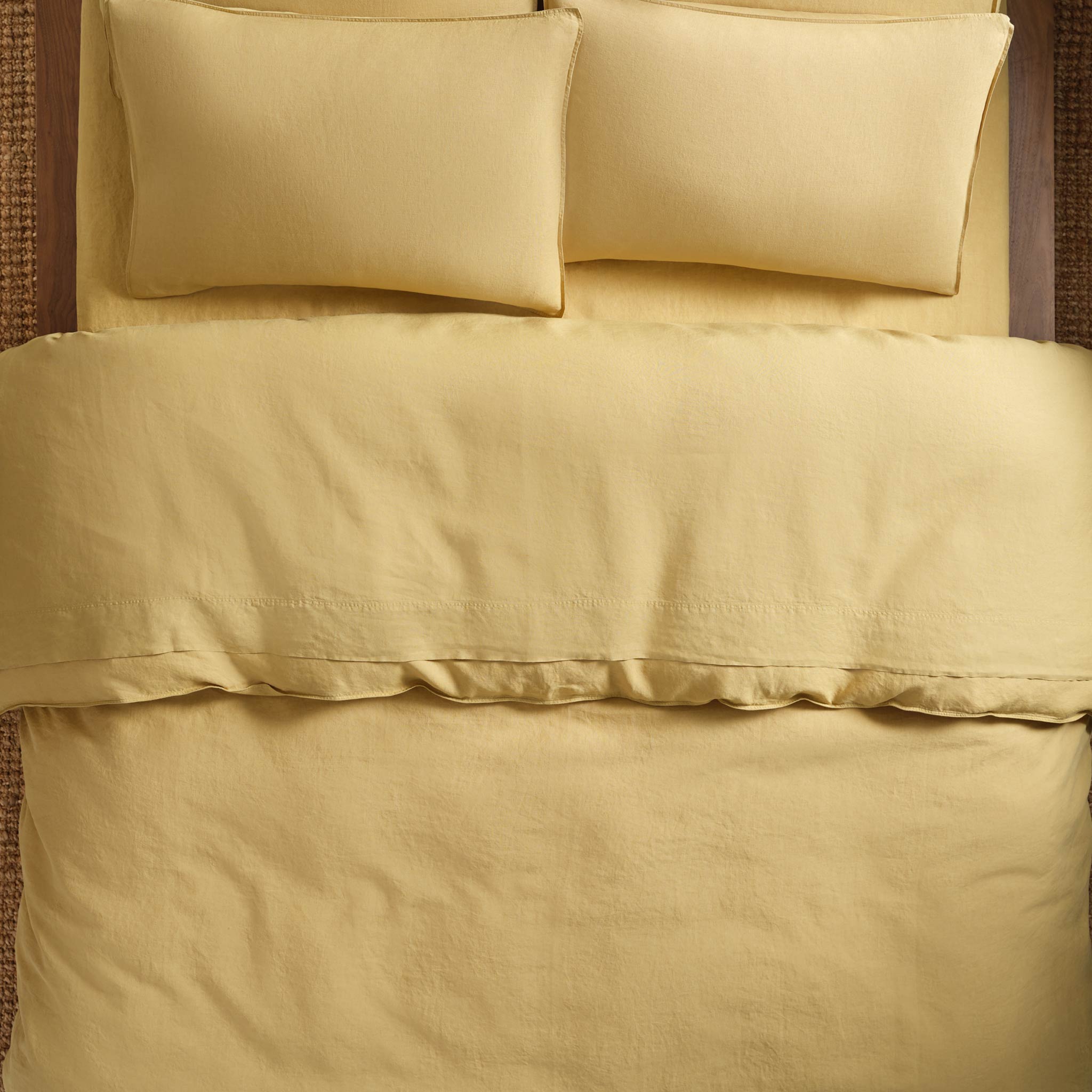 Washed European Linen Core Sheet Set K2