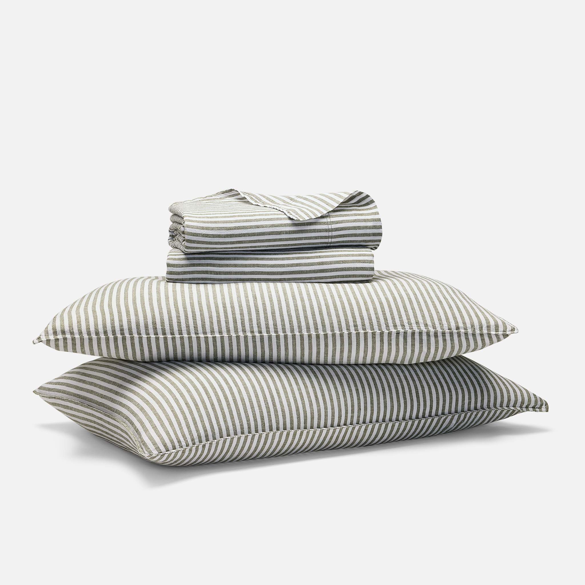 Washed European Linen Core Sheet Set K2