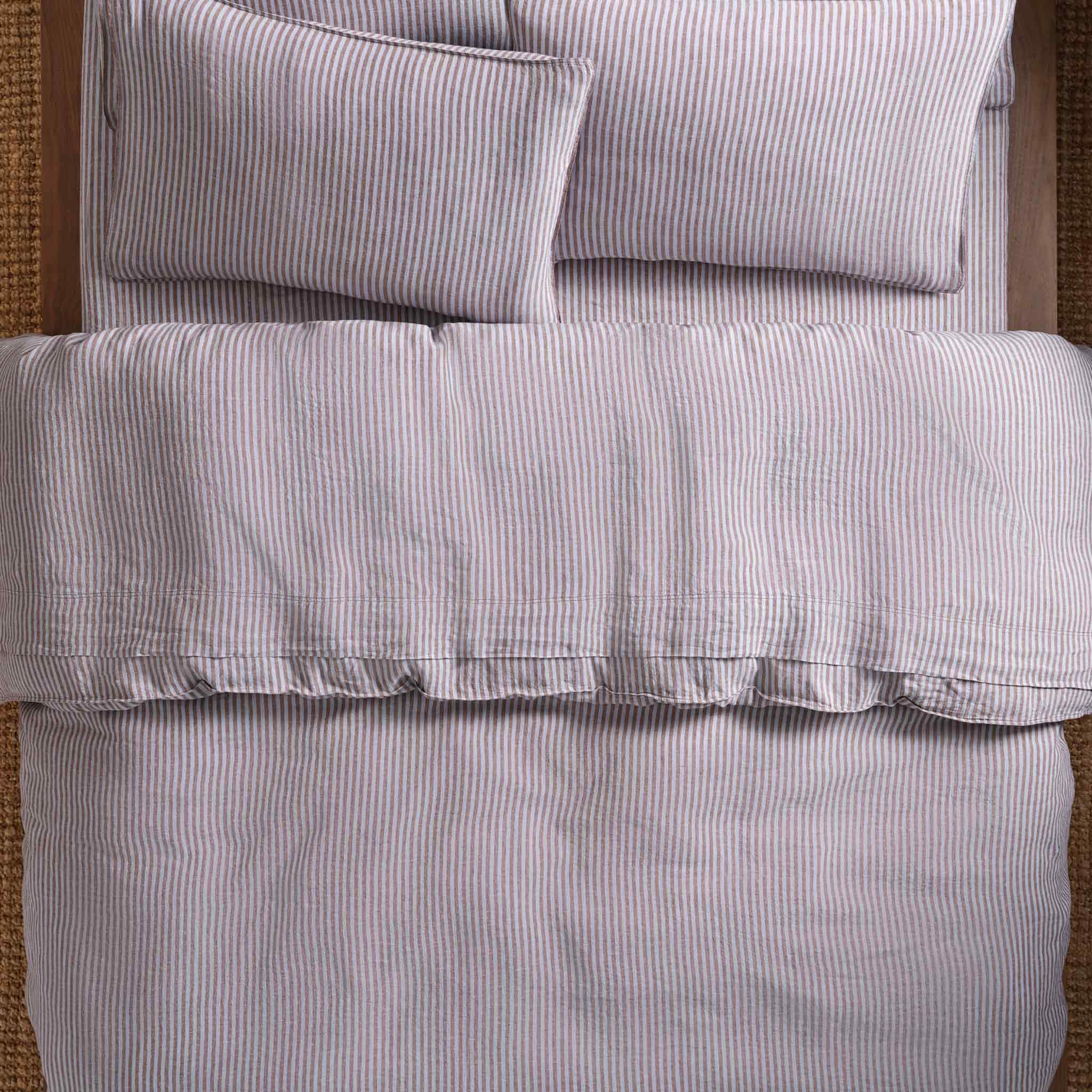 Washed European Linen Core Sheet Set K2