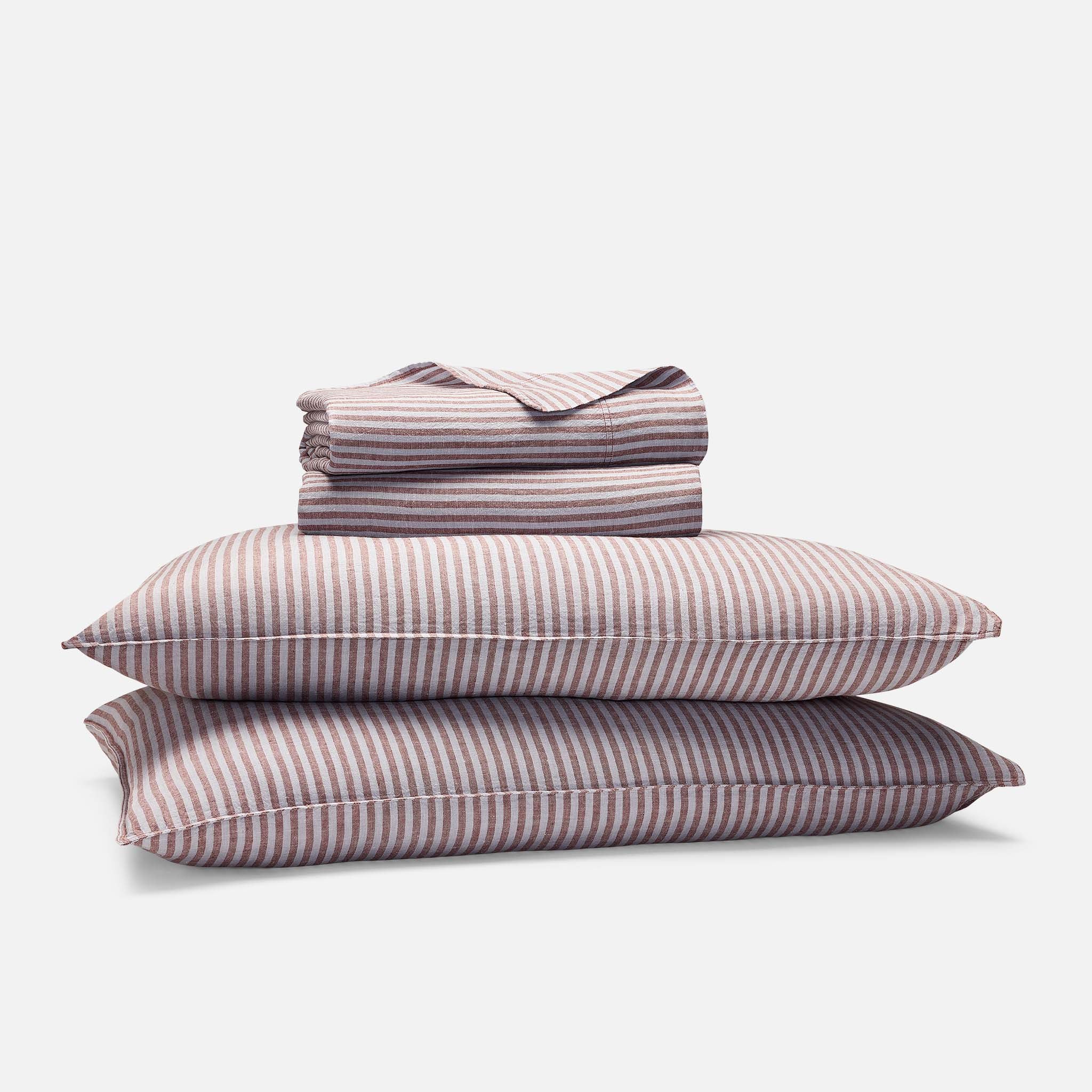 Washed European Linen Core Sheet Set K2