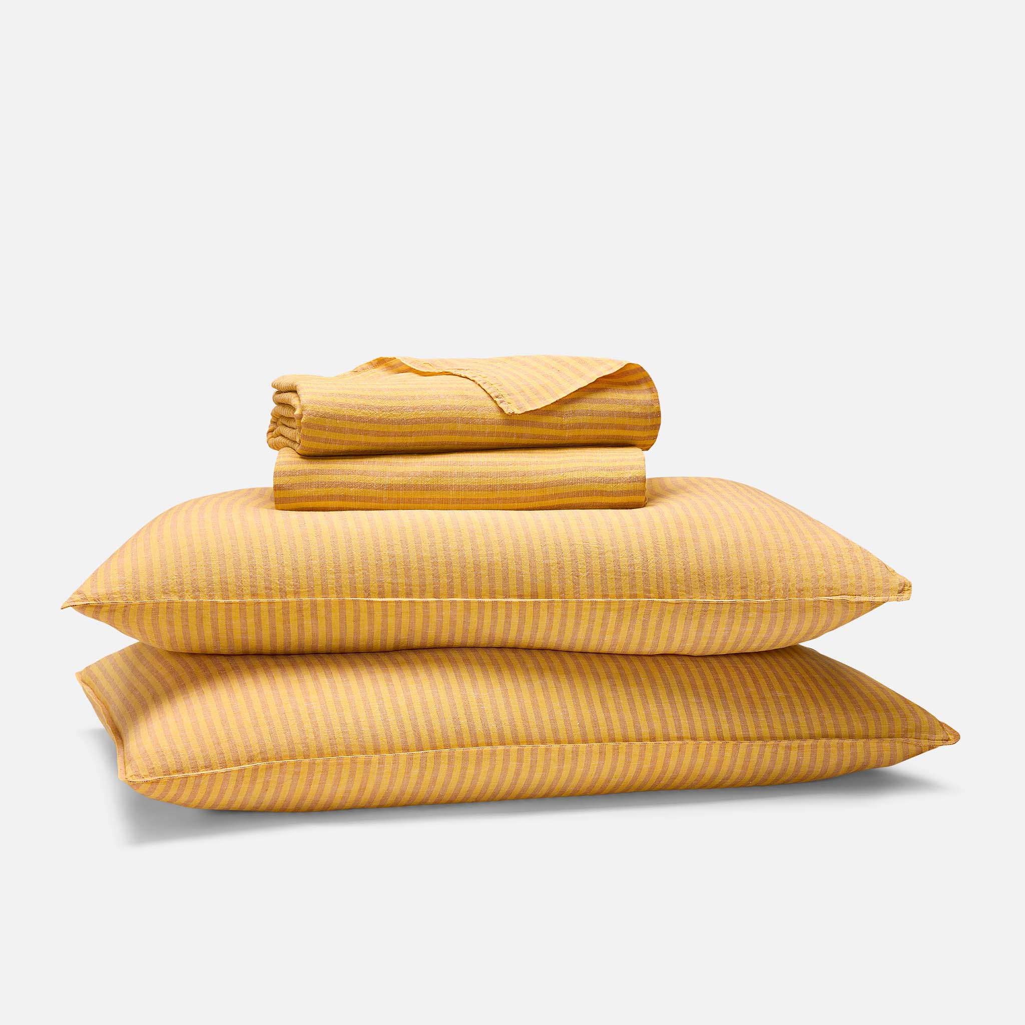 Washed European Linen Core Sheet Set K2