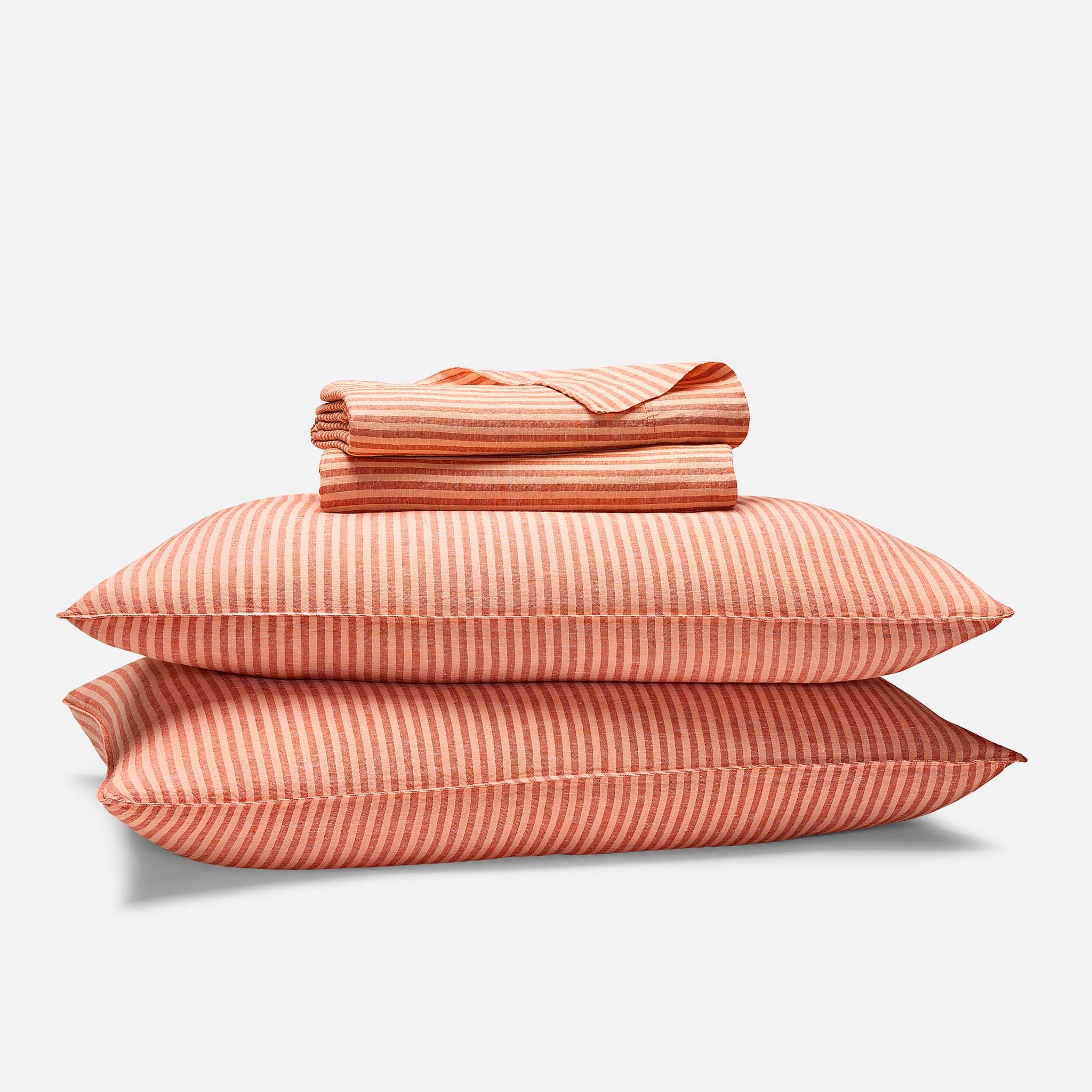 Washed European Linen Core Sheet Set K2
