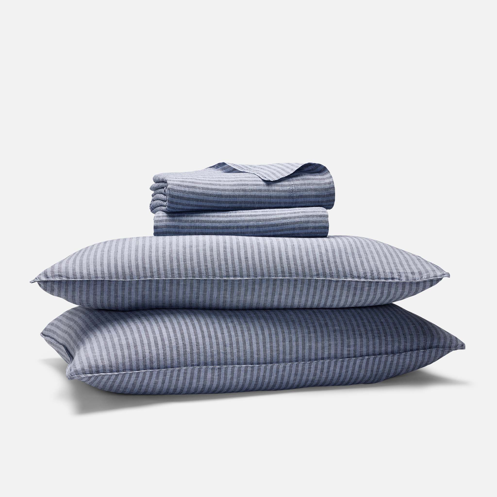 Washed European Linen Core Sheet Set K2