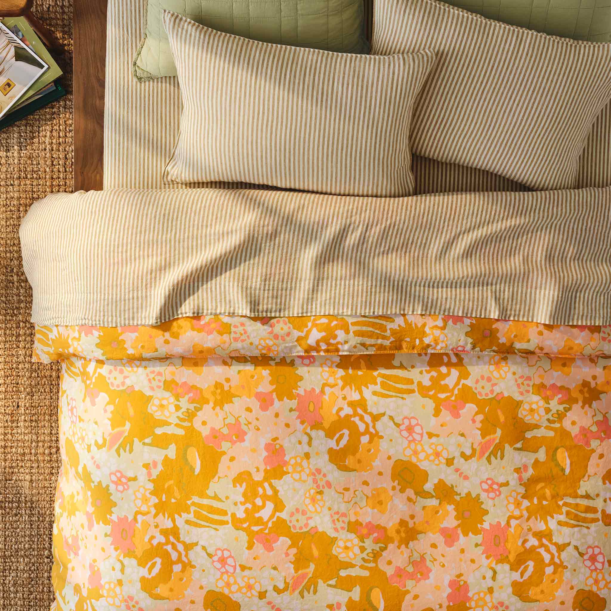 Washed European Linen Duvet Set T2