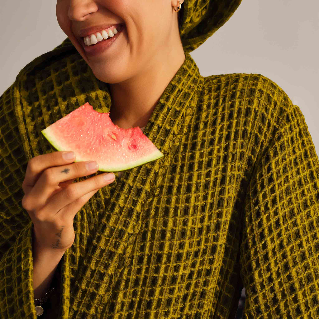 Dreamweave Waffle Robe M3