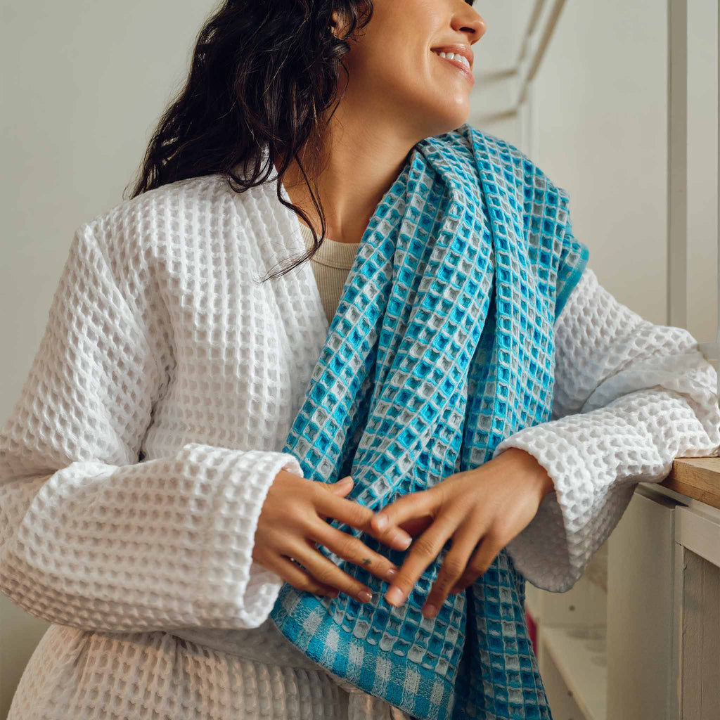 Dreamweave Waffle Bath Towels Set of 2 R0