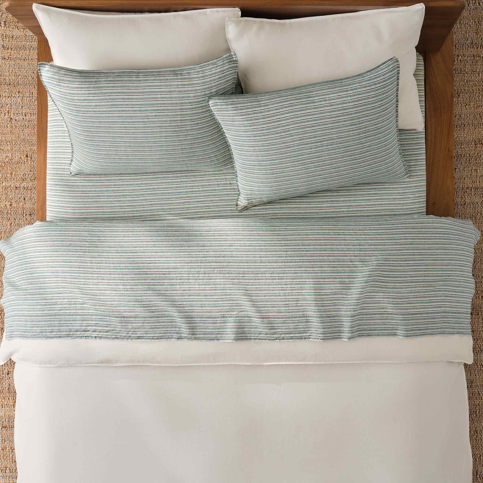 Washed European Linen Core Sheet Set K2