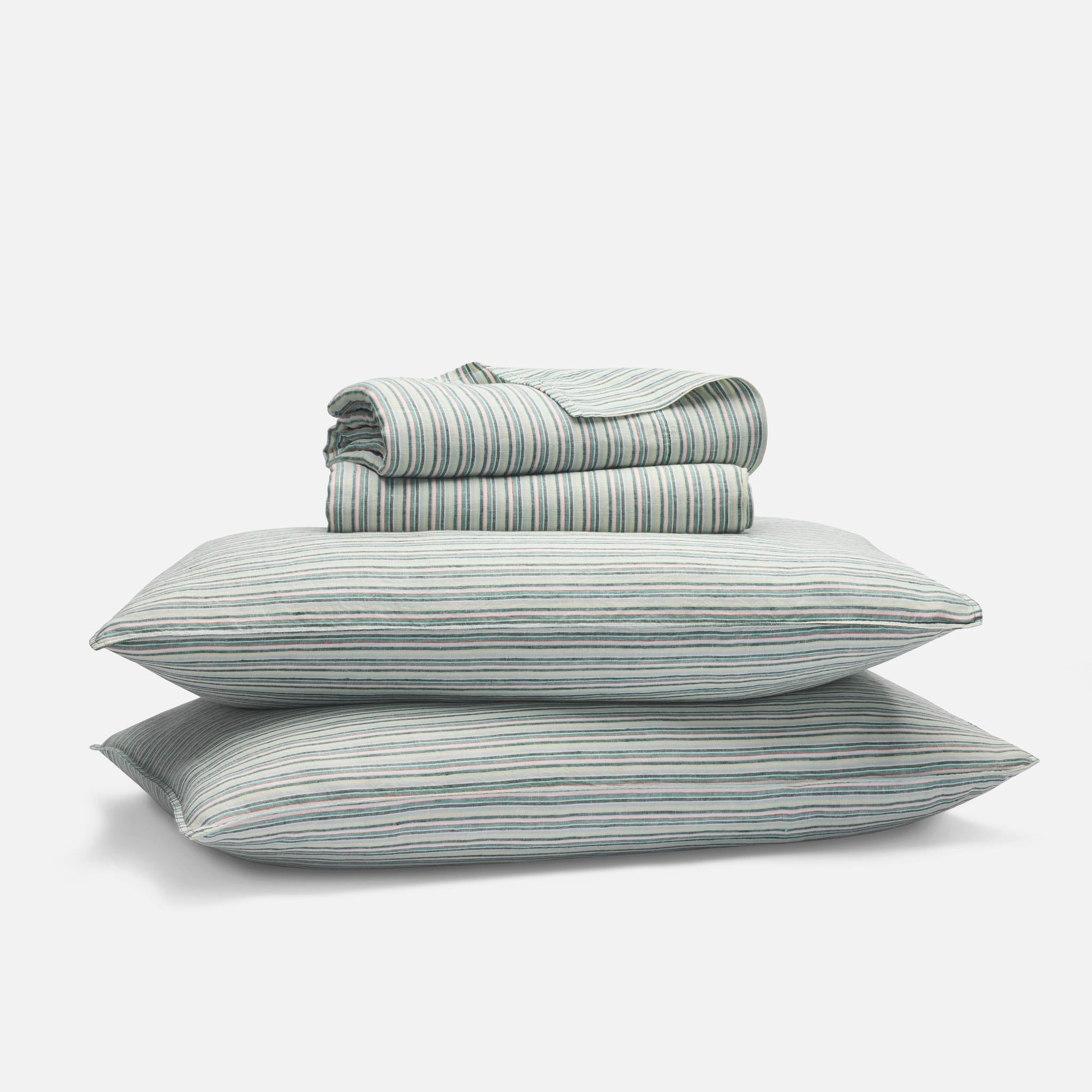 Washed European Linen Core Sheet Set K2