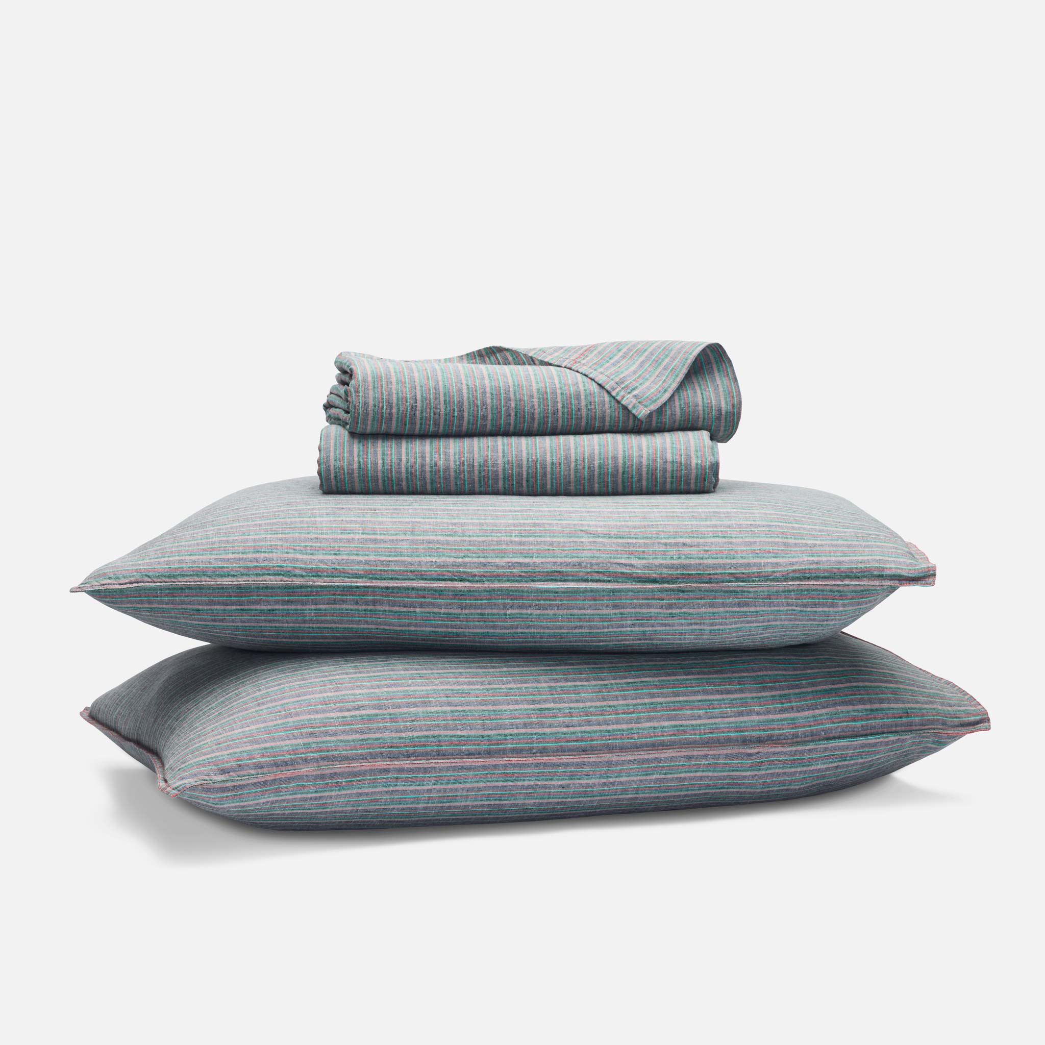 Washed European Linen Core Sheet Set K2