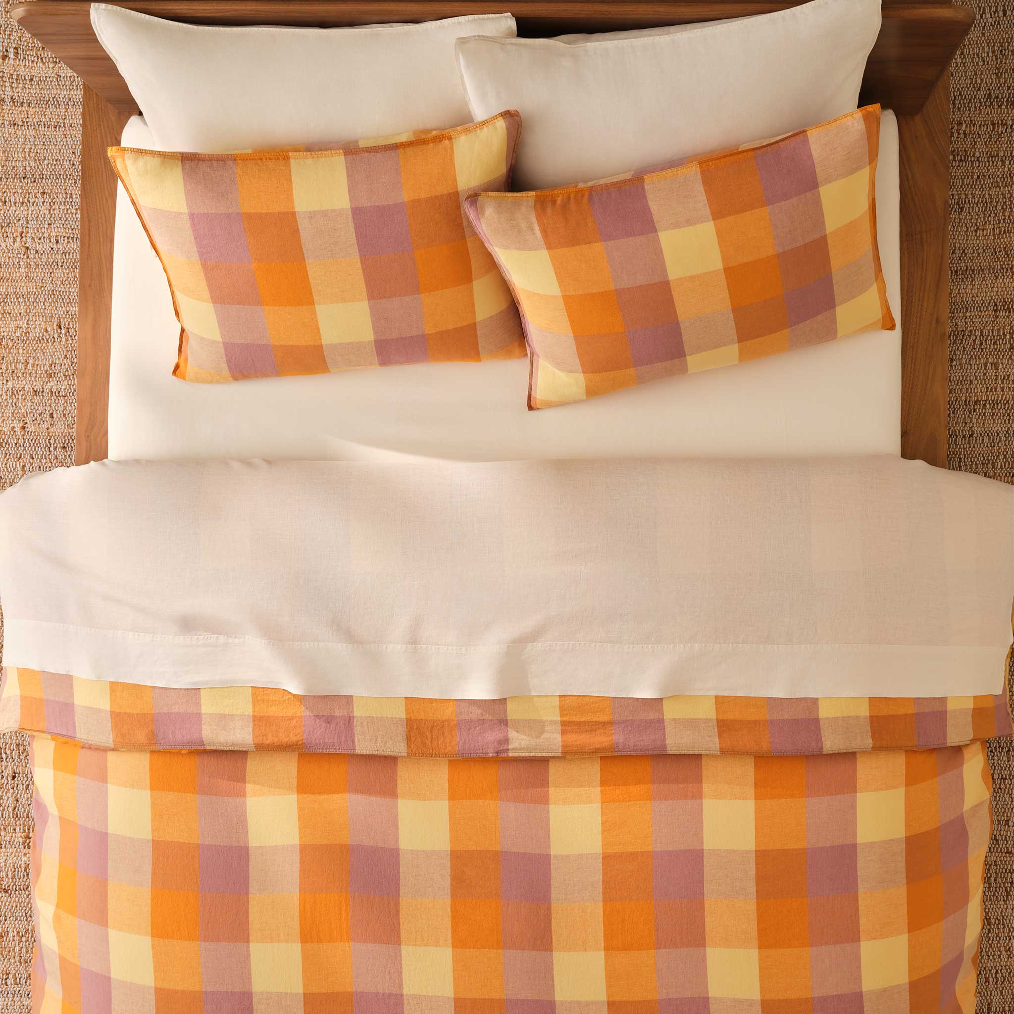 Washed European Linen Duvet Set T2