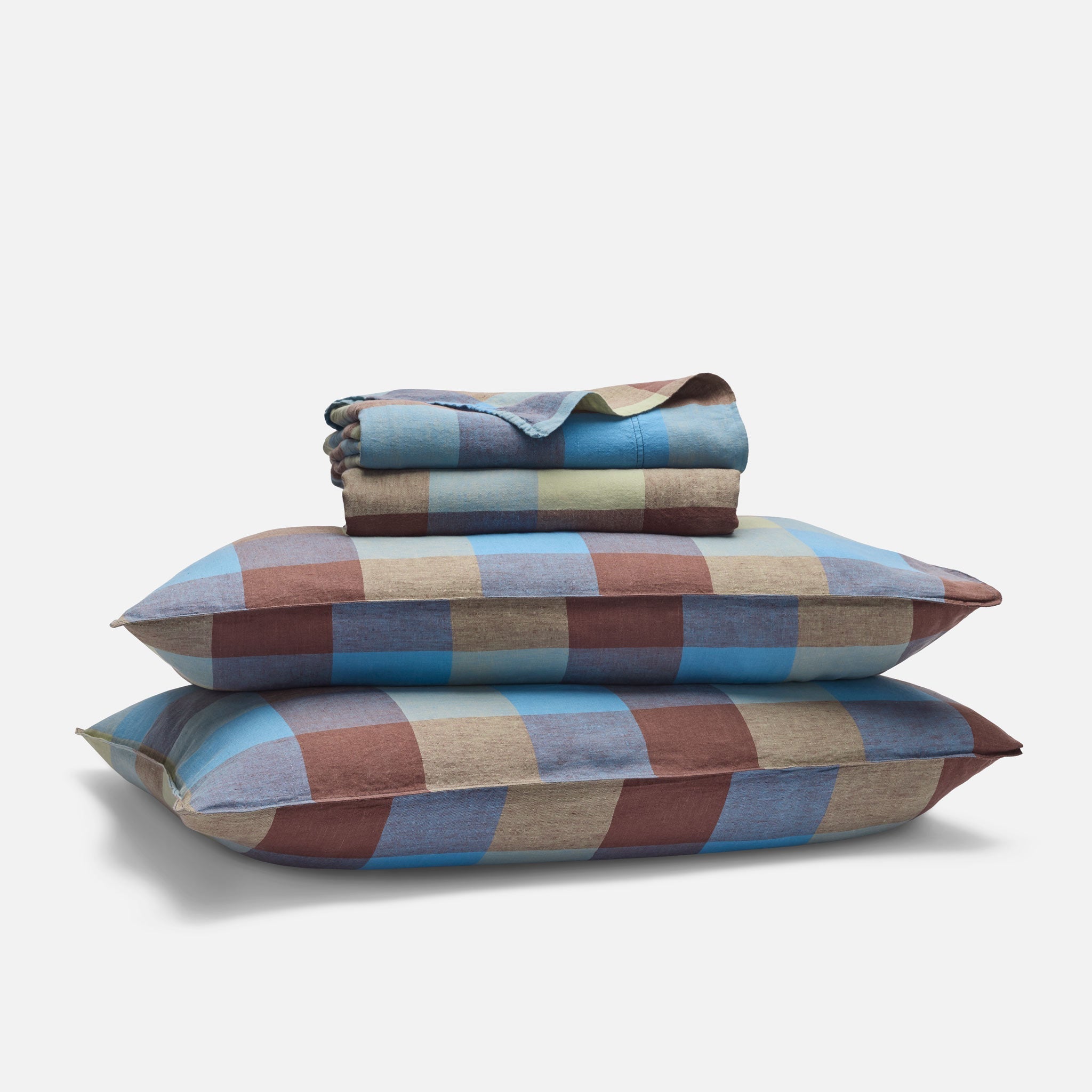 Washed European Linen Core Sheet Set K2