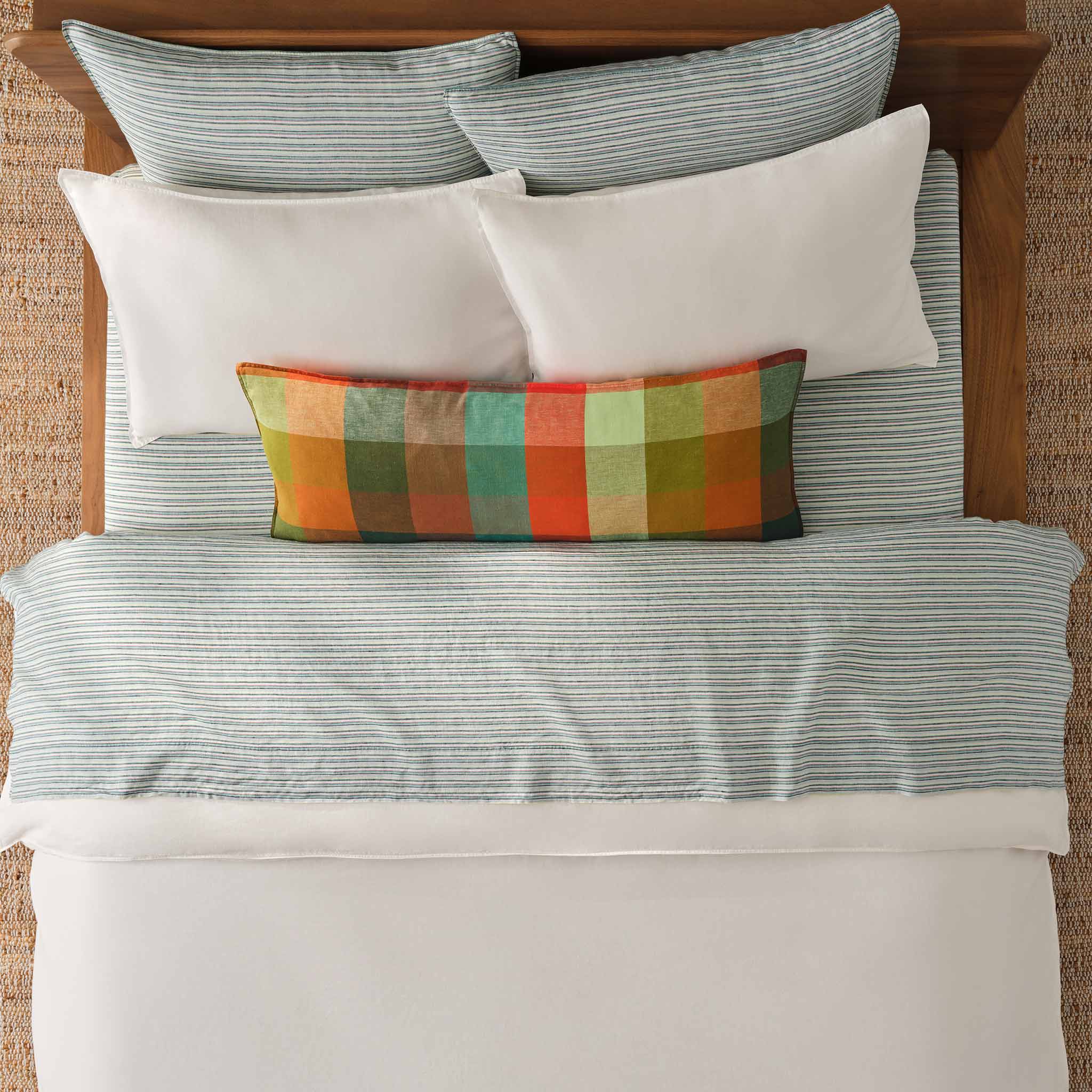 Washed European Linen Core Sheet Set K2