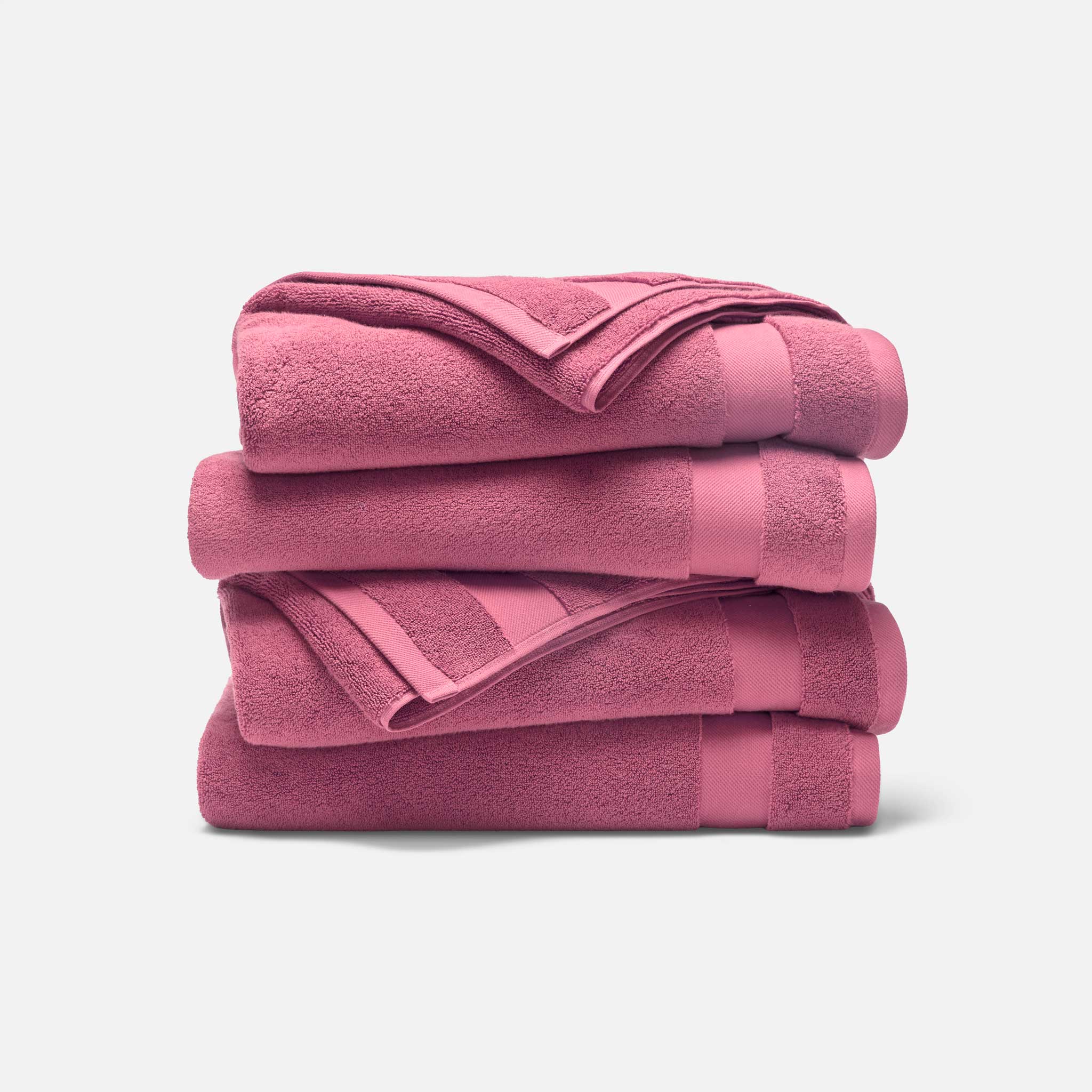 Super-Plush Set of 4 Bath Towel Bundle X7